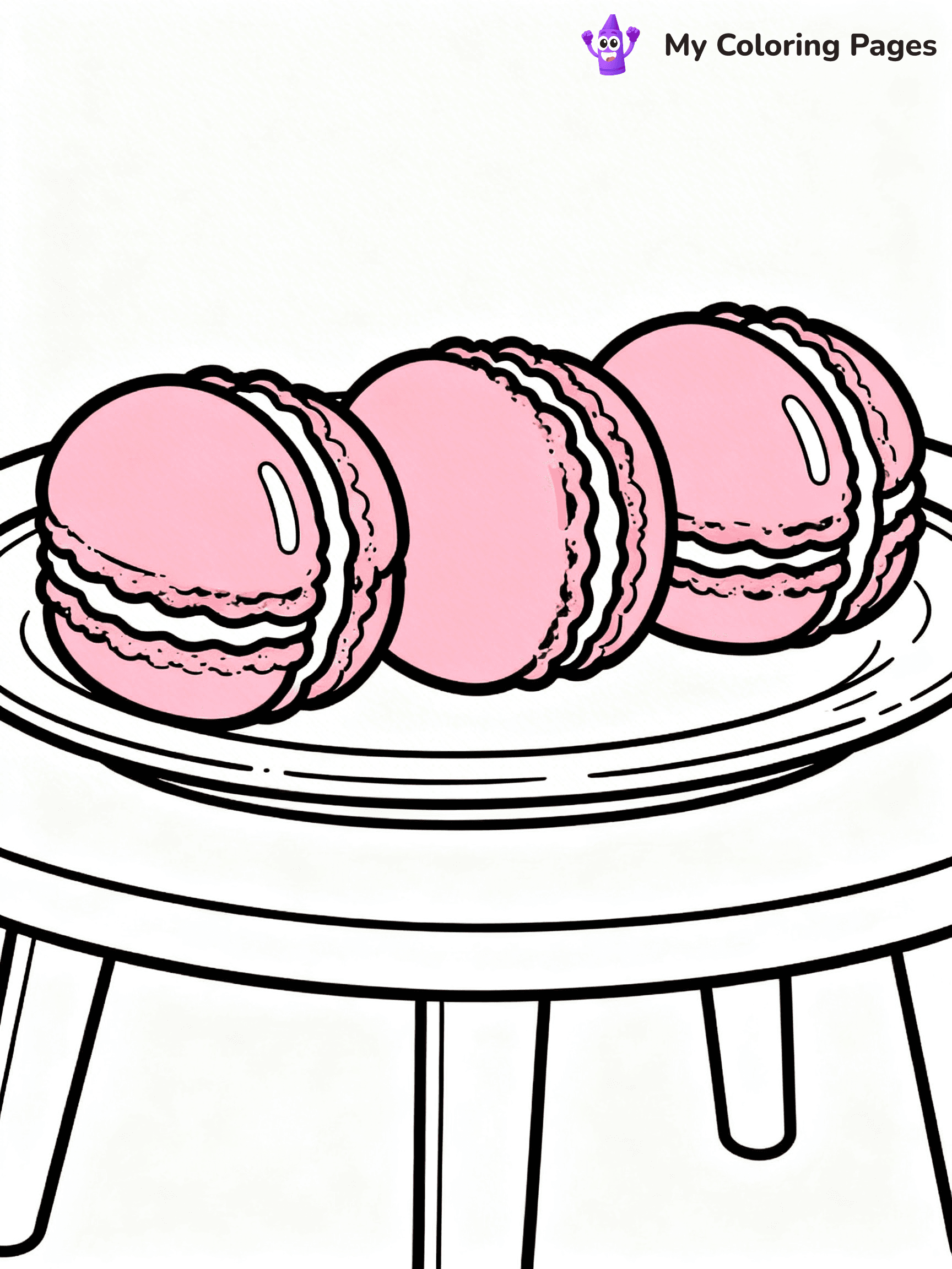 Cake Coloring Pages For Adults - 8