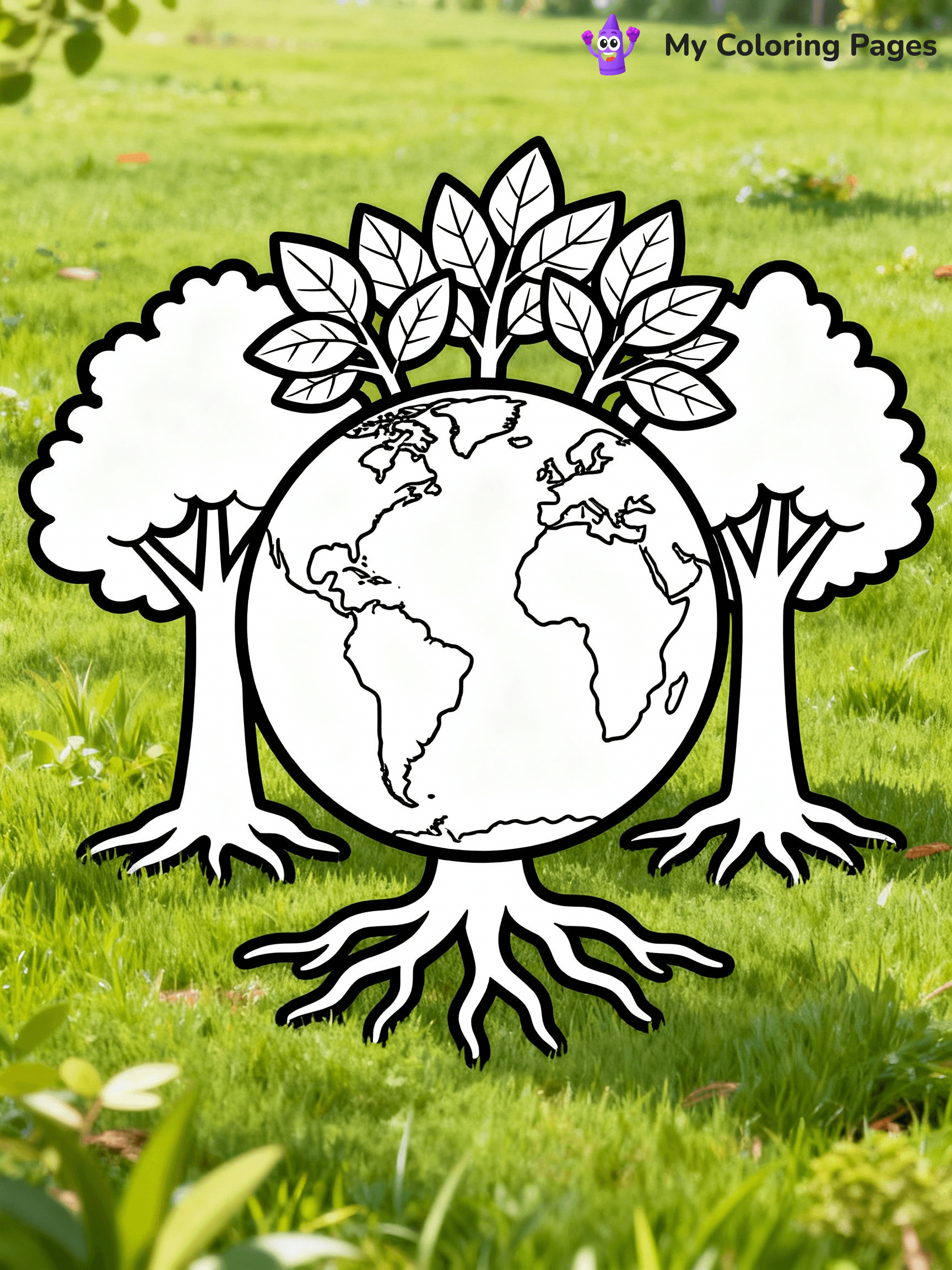 Earth Coloring Pages - 22