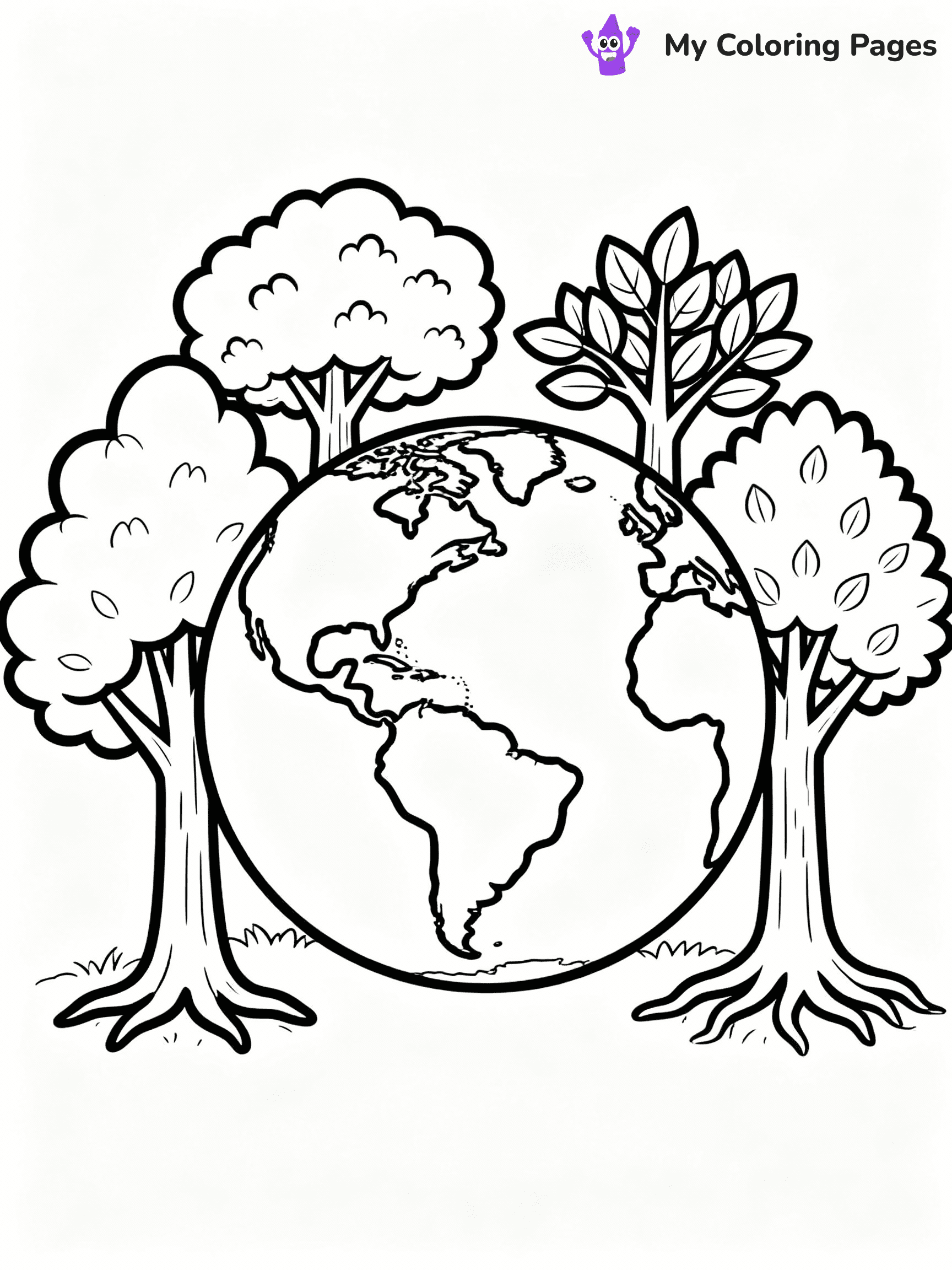 Earth Coloring Pages - 20