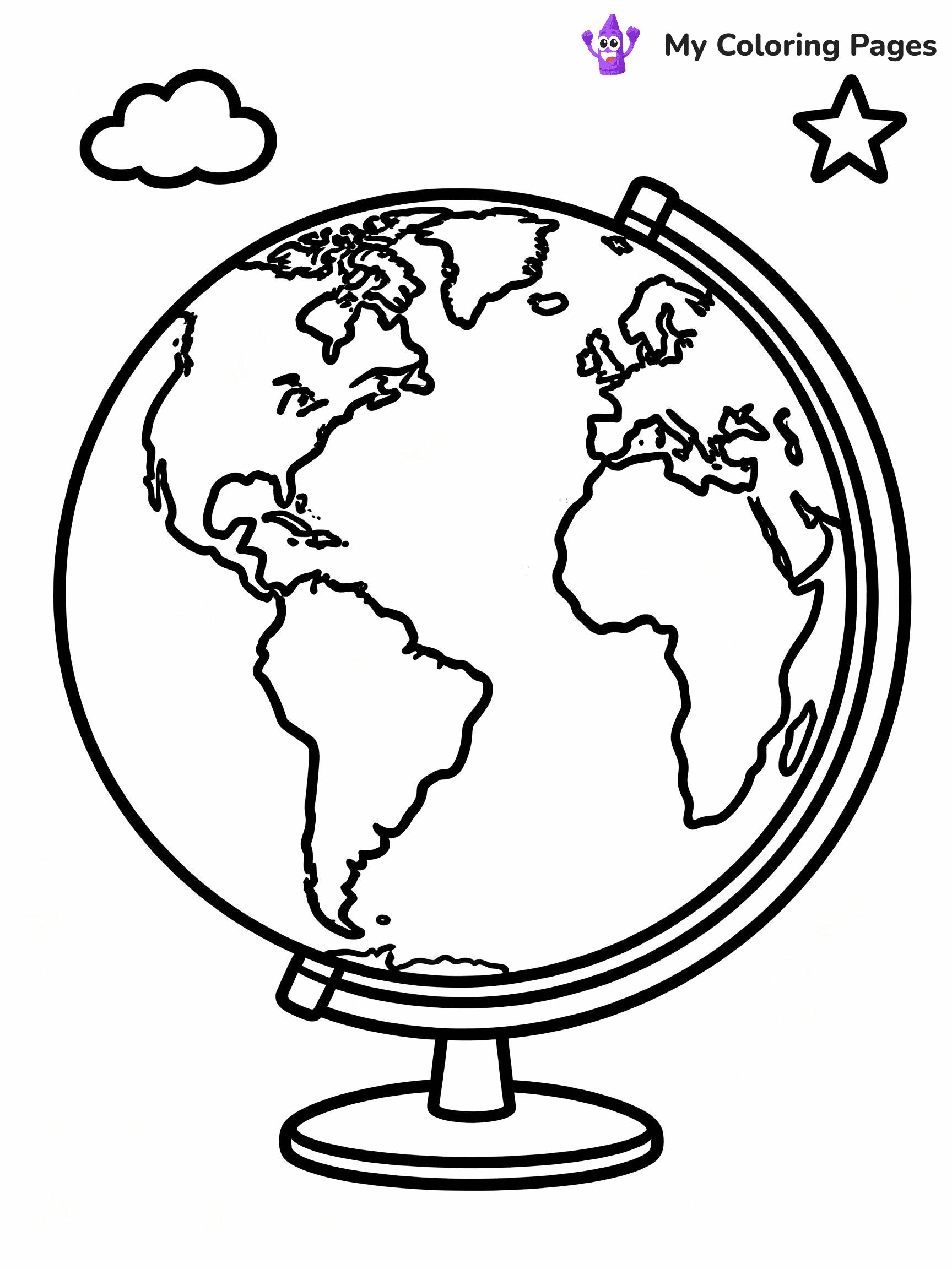 Earth Coloring Pages - 19