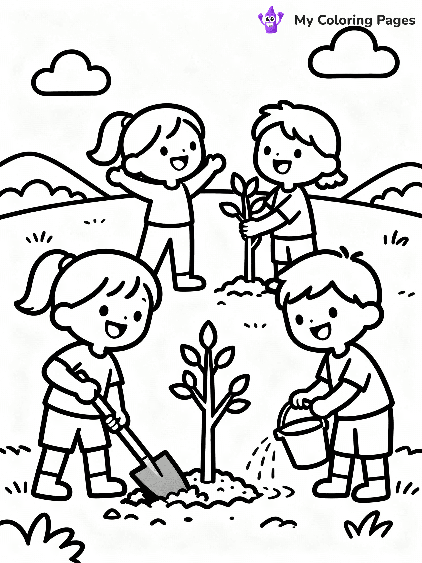 Earth Coloring Pages - 14