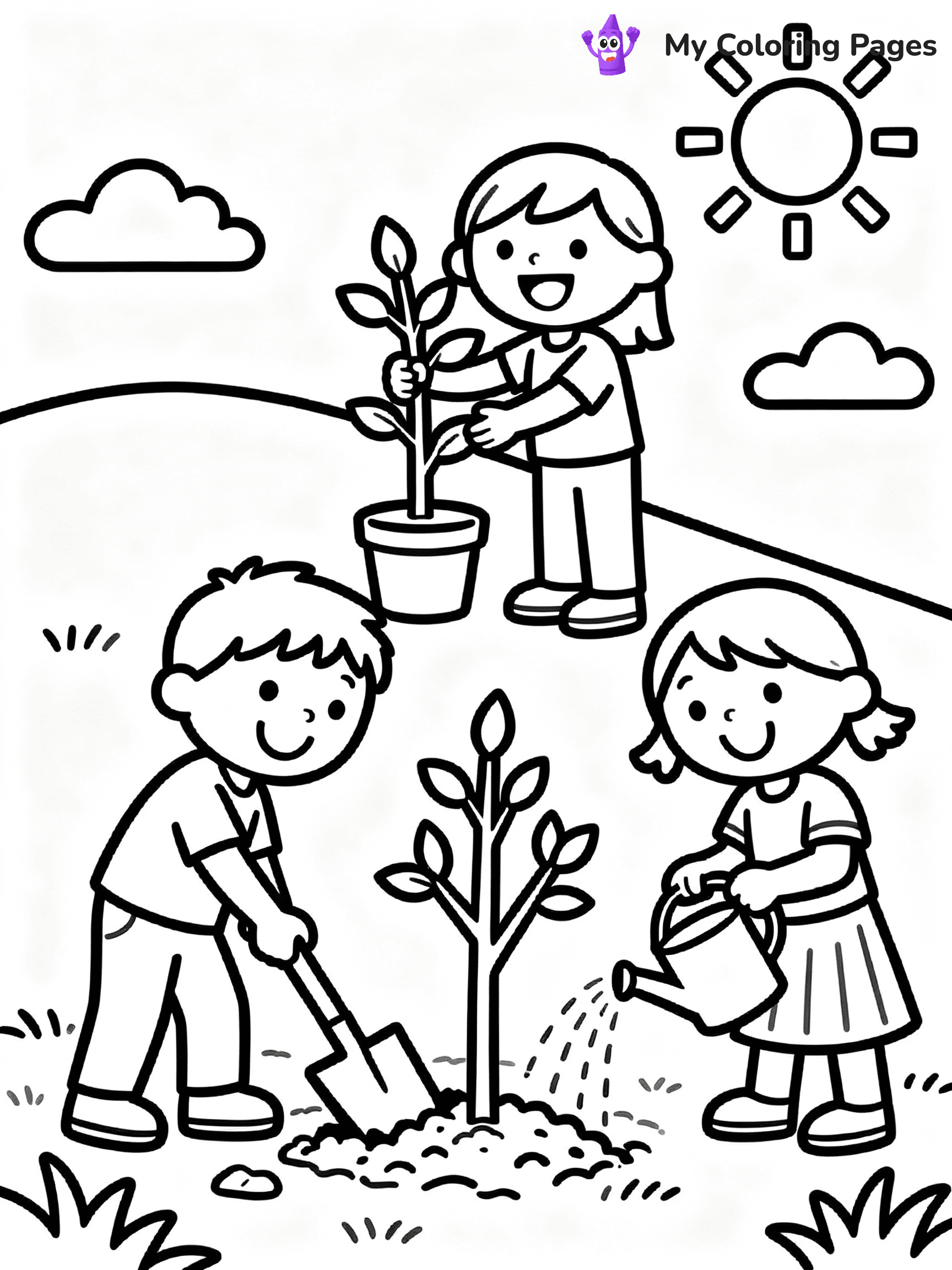 Earth Coloring Pages - 13