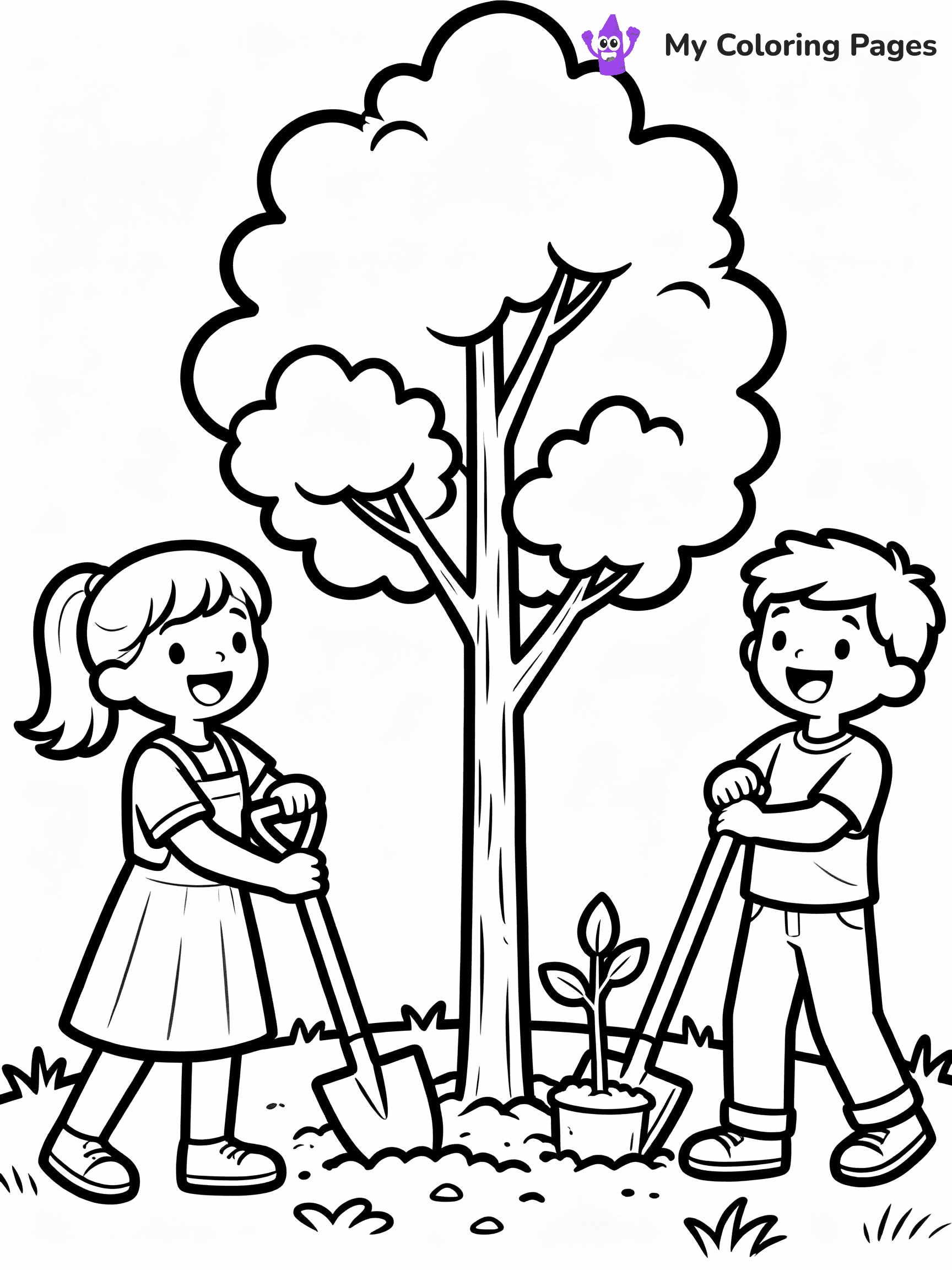 Earth Coloring Pages - 12