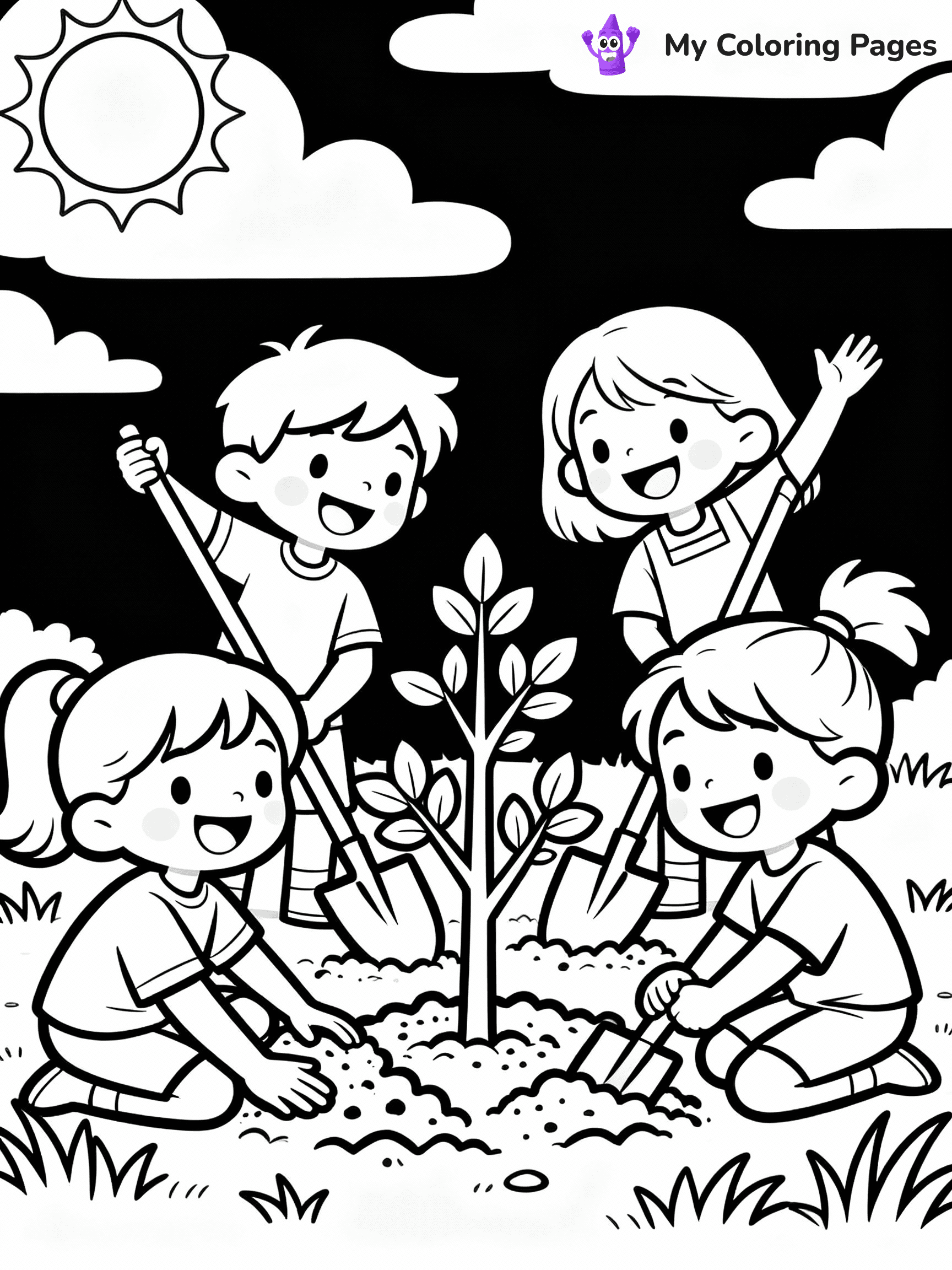 Earth Coloring Pages - 11