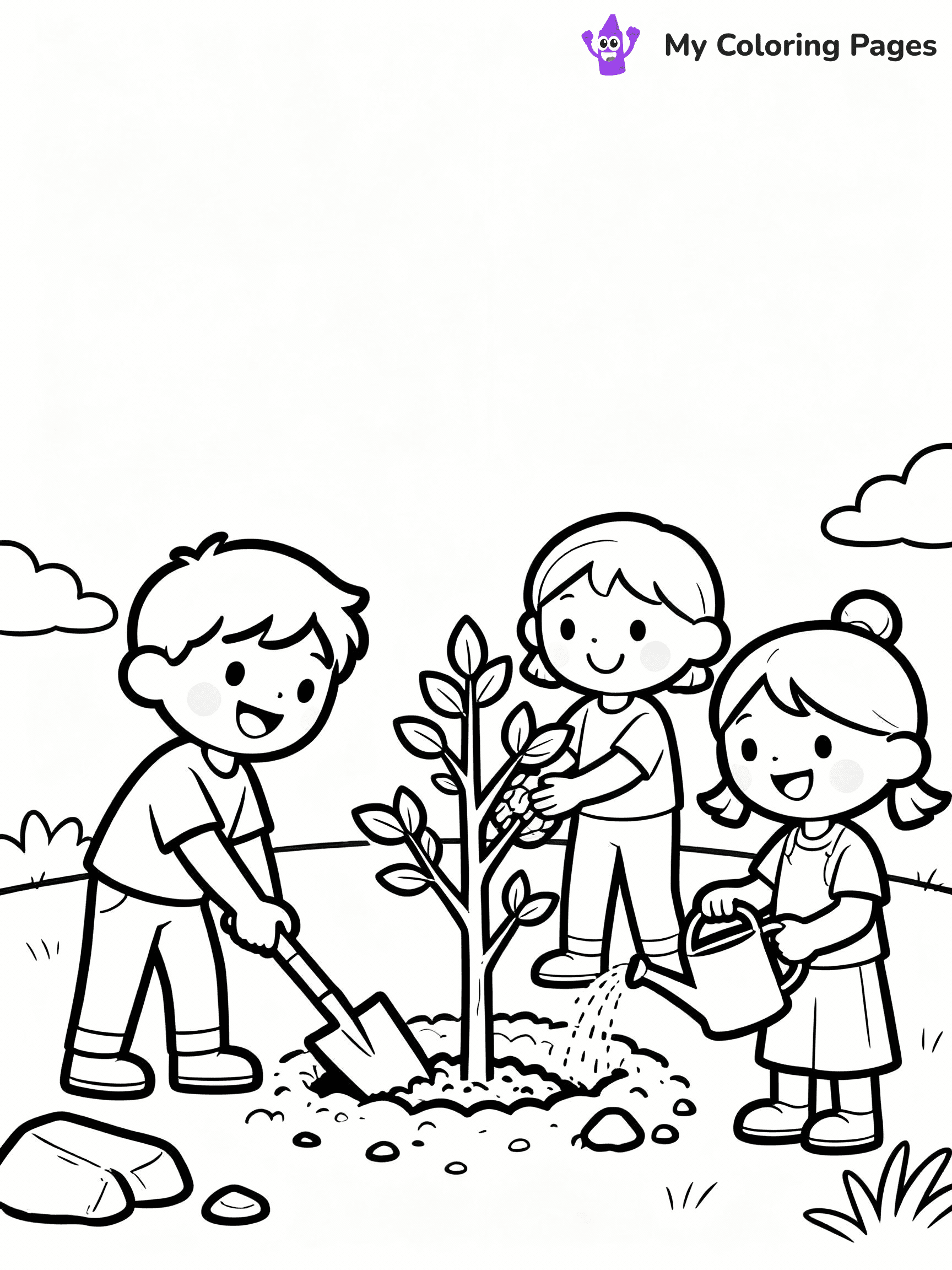 Earth Coloring Pages - 9
