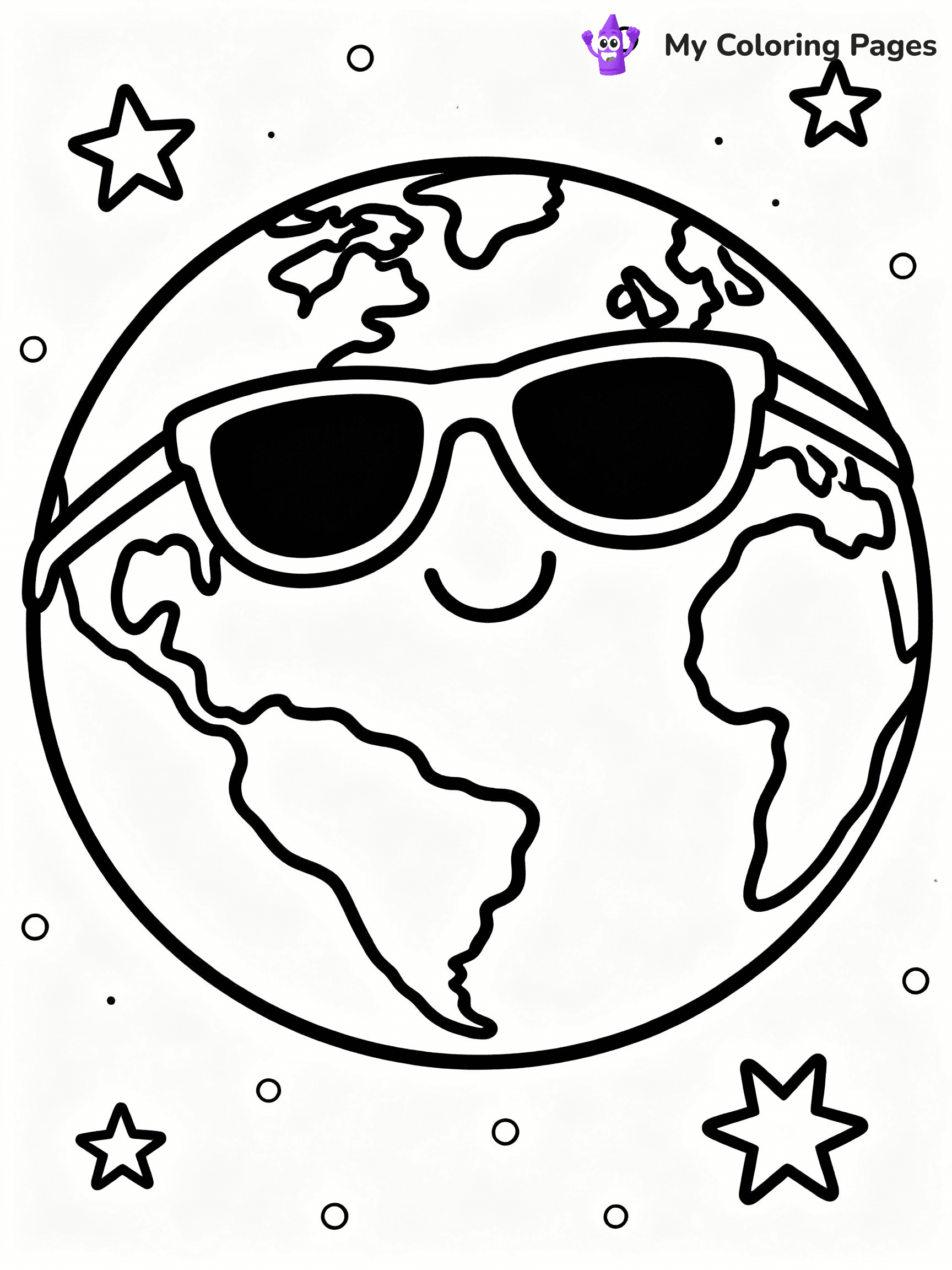 Earth Coloring Pages - 7