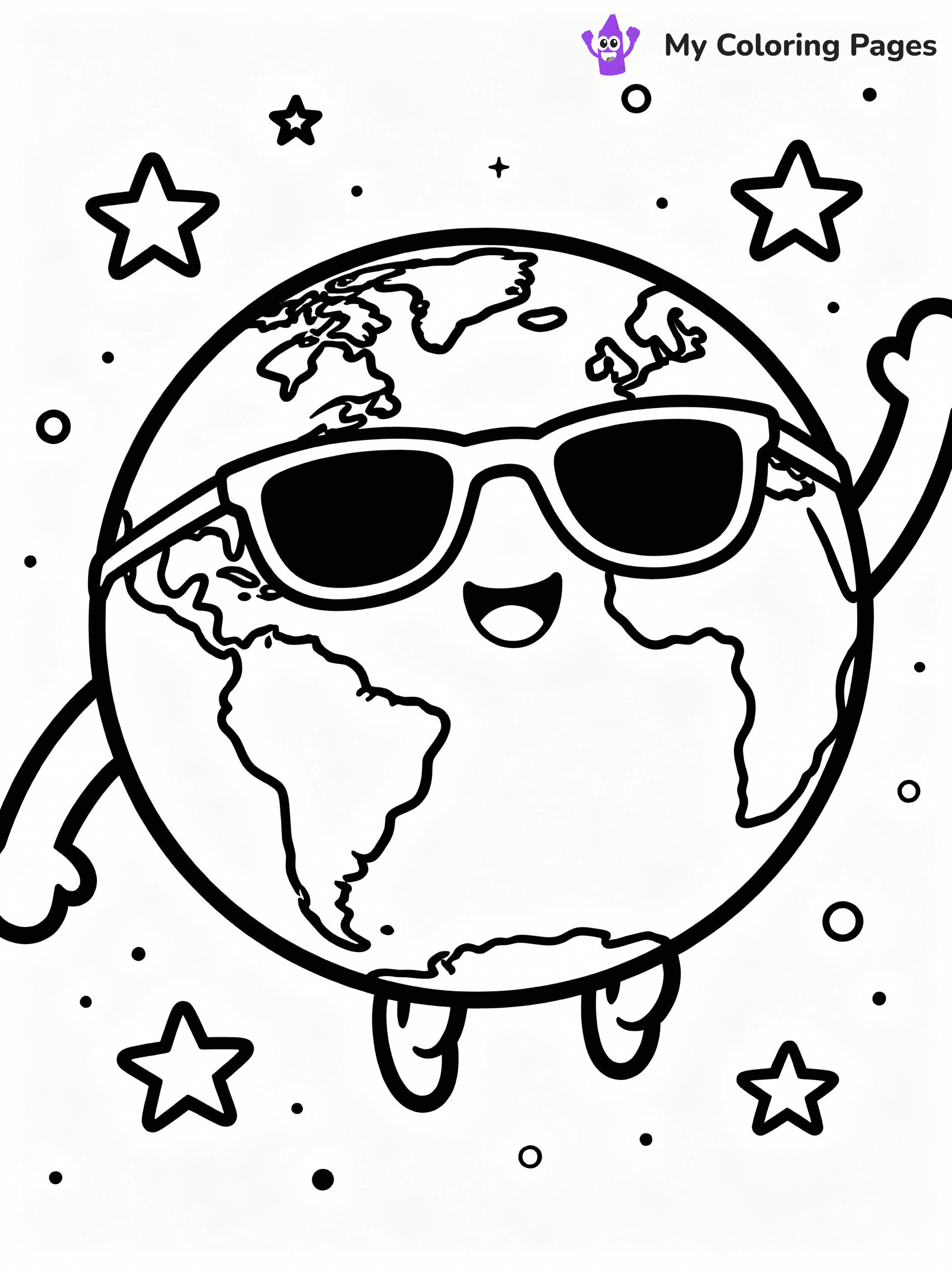 Earth Coloring Pages - 5