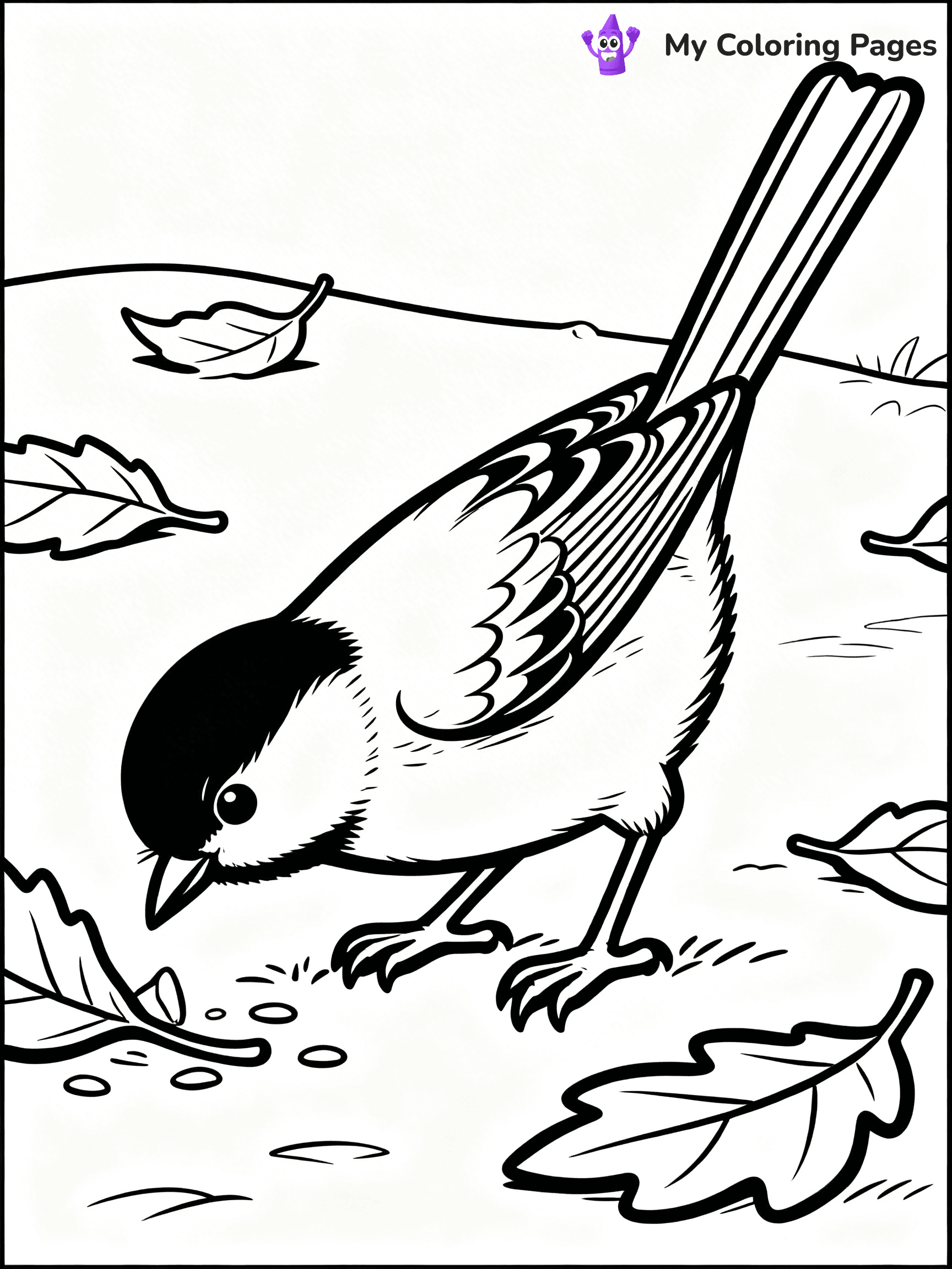 Chickadee Coloring Pages - 15