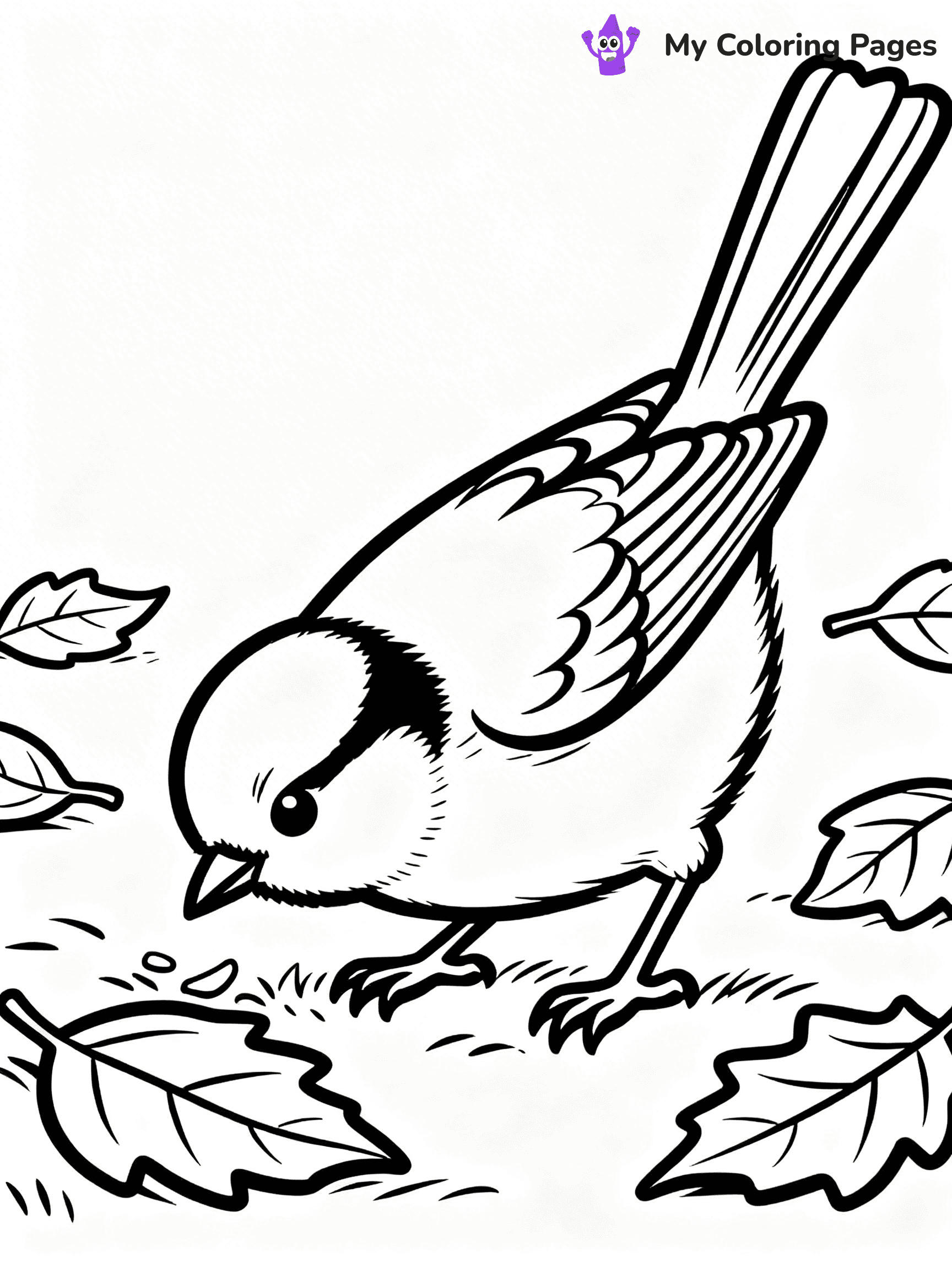 Chickadee Coloring Pages - 14