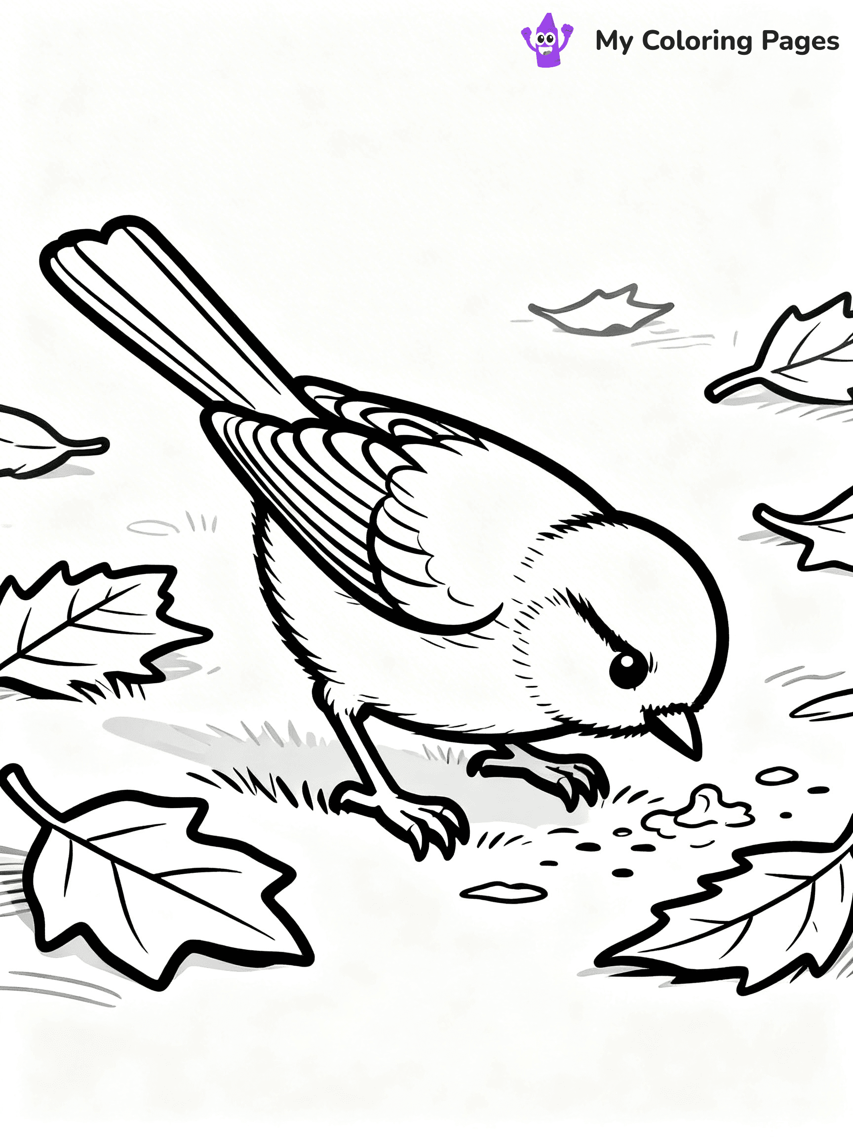Chickadee Coloring Pages - 13