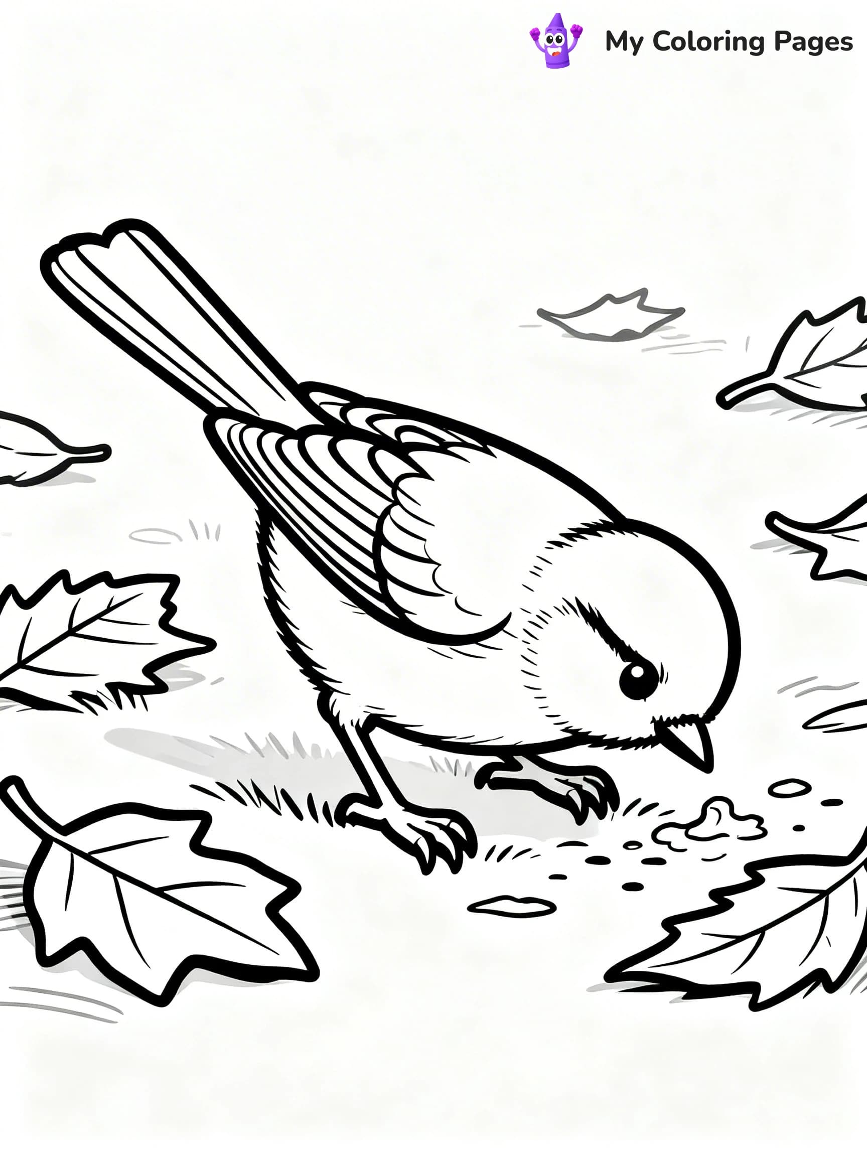 Chickadee Coloring Pages - 13