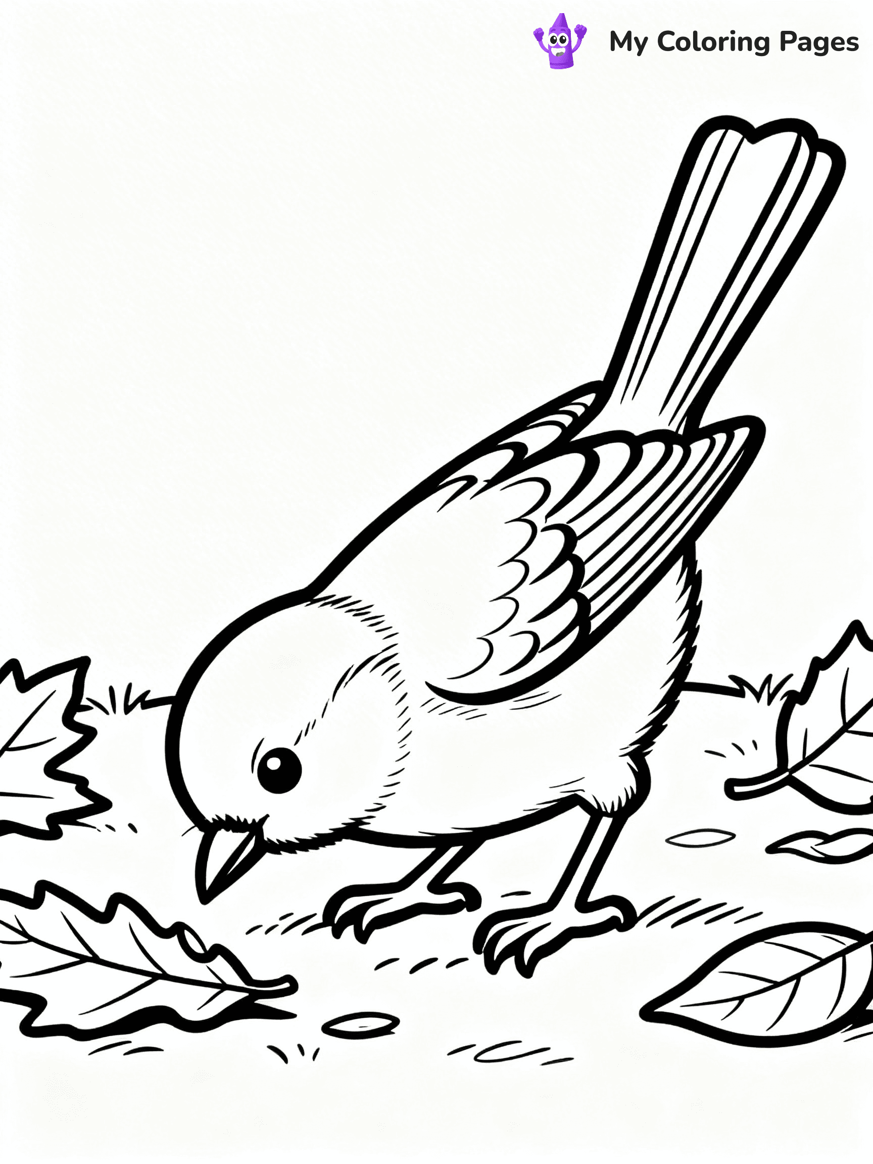 Chickadee Coloring Pages - 12