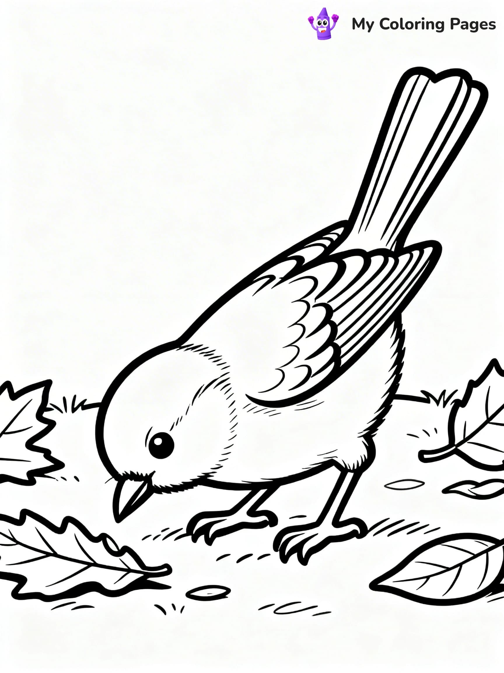 Chickadee Coloring Pages - 12