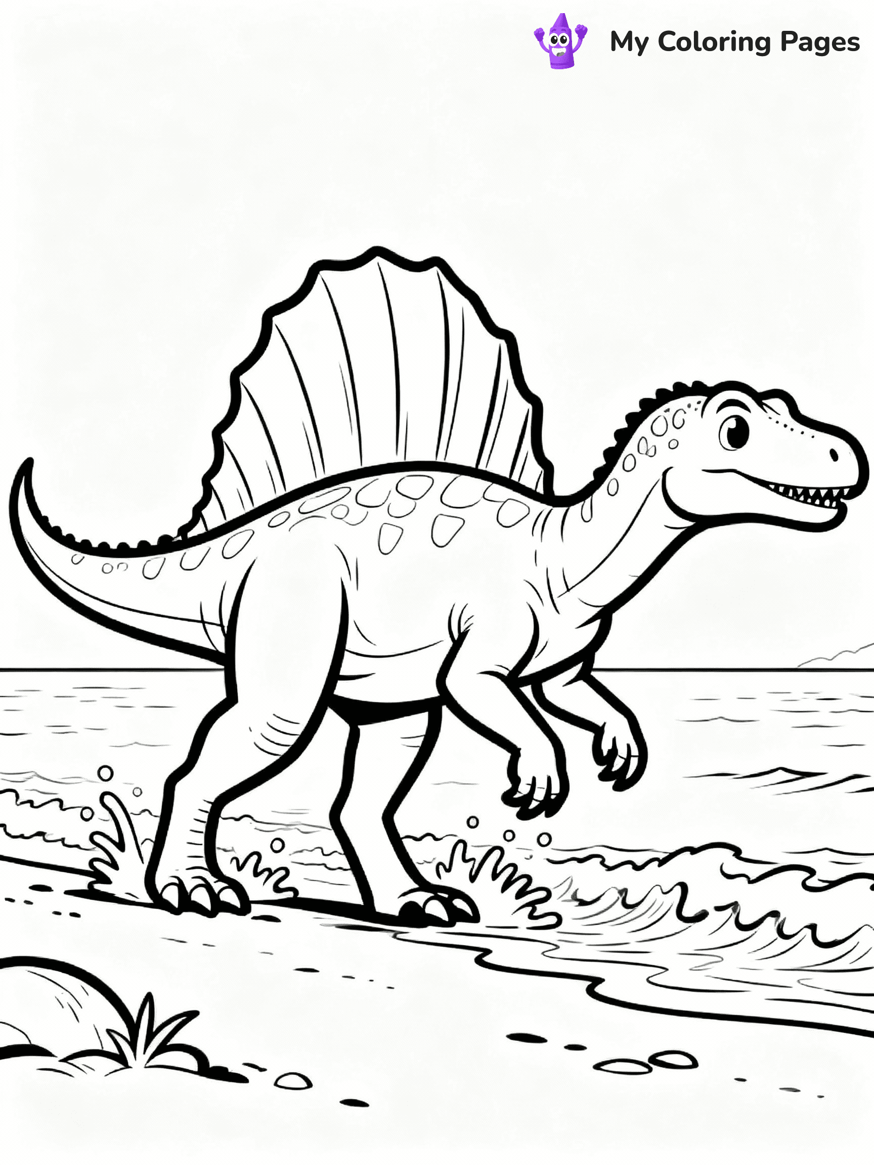 Spinosaurus Coloring Pages - 20