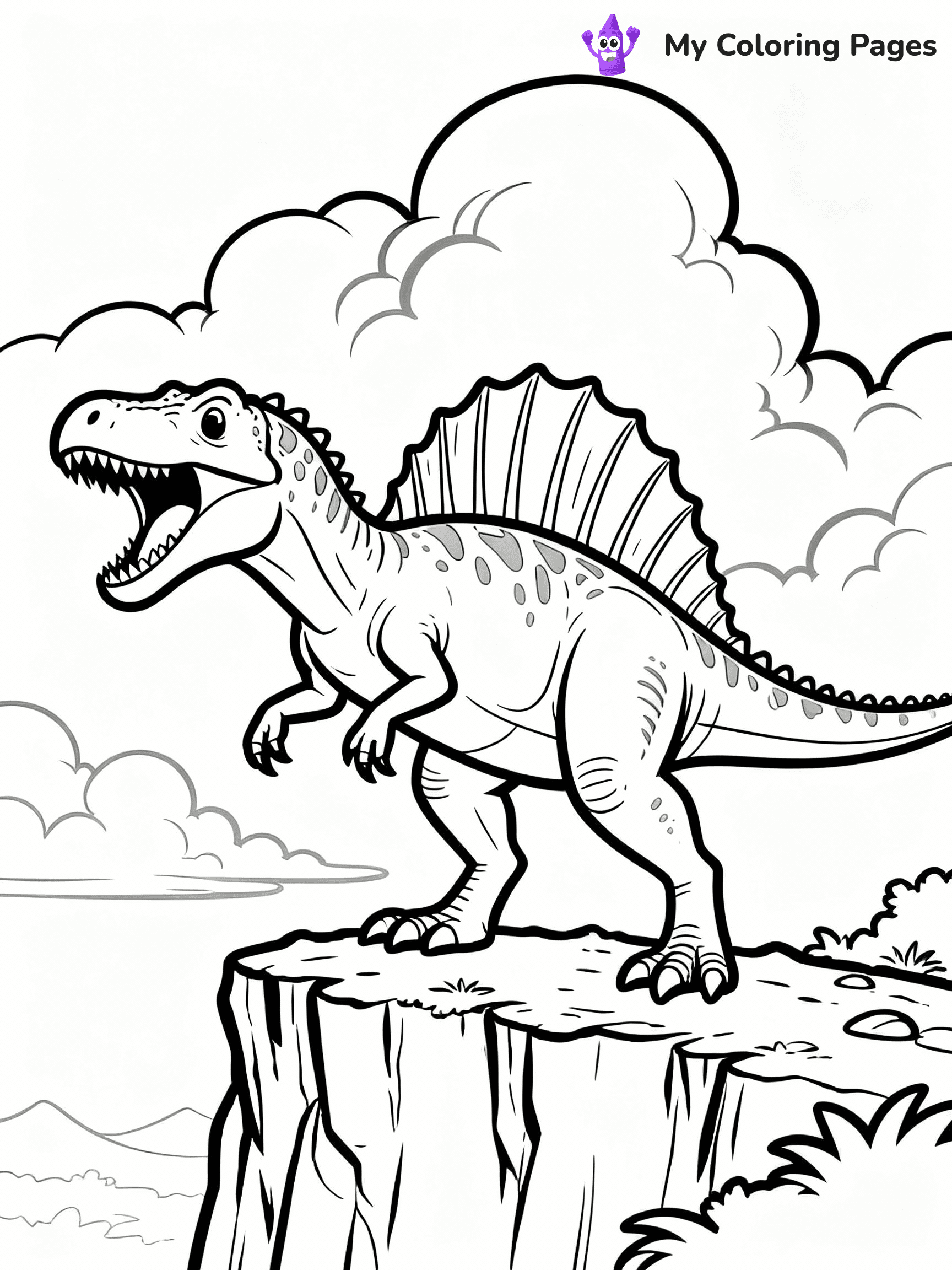 Spinosaurus Coloring Pages - 5