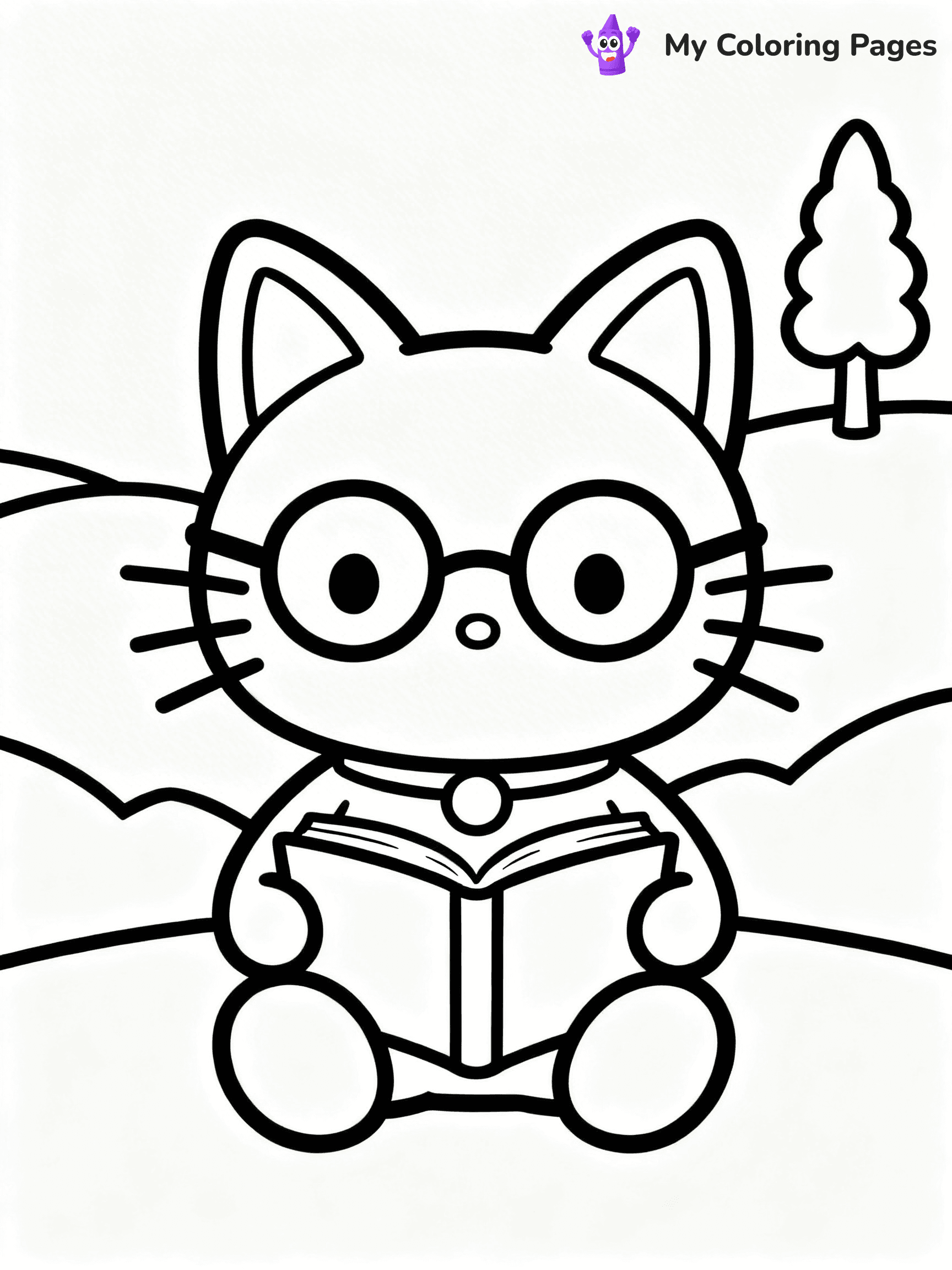 Chococat Coloring Pages - 10