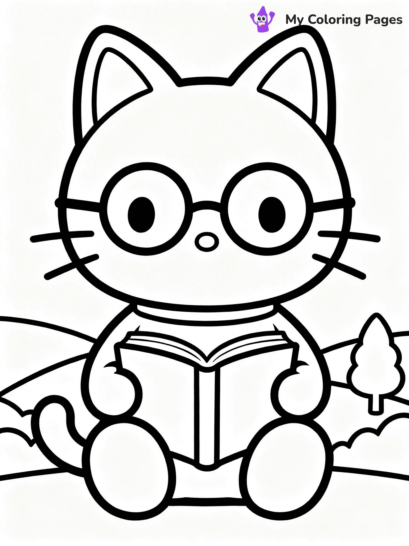 Chococat Coloring Pages - 7