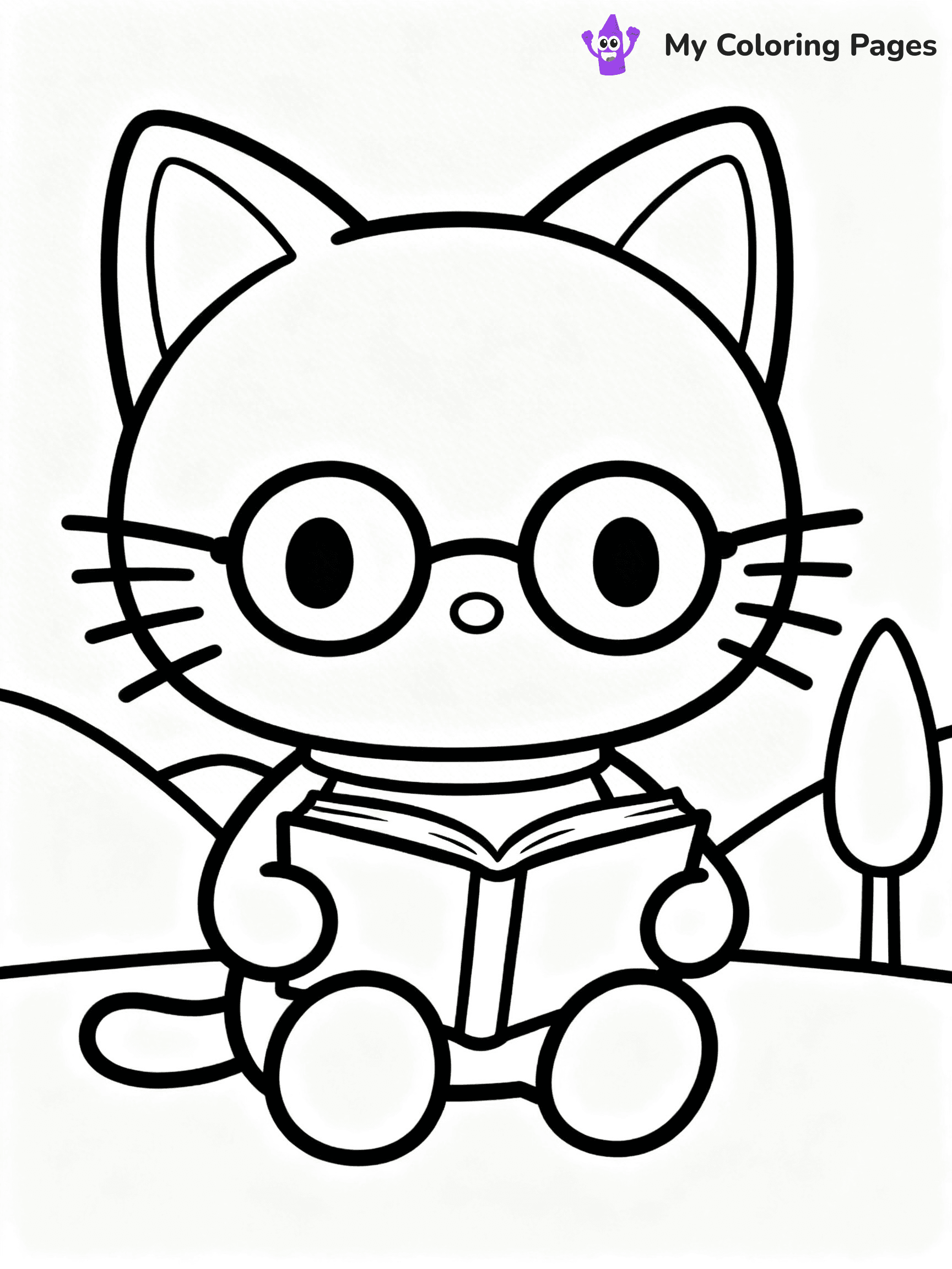 Chococat Coloring Pages - 1