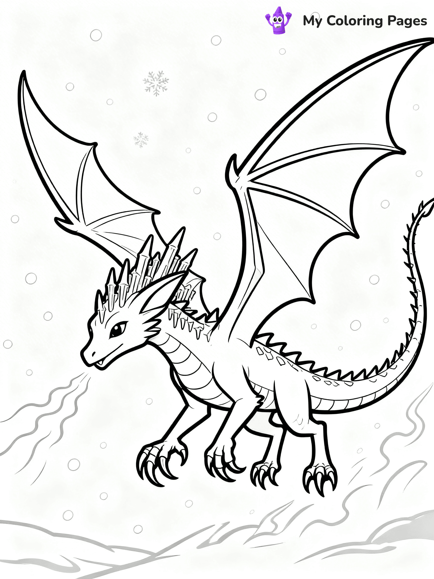 Icewing Coloring Pages - 28