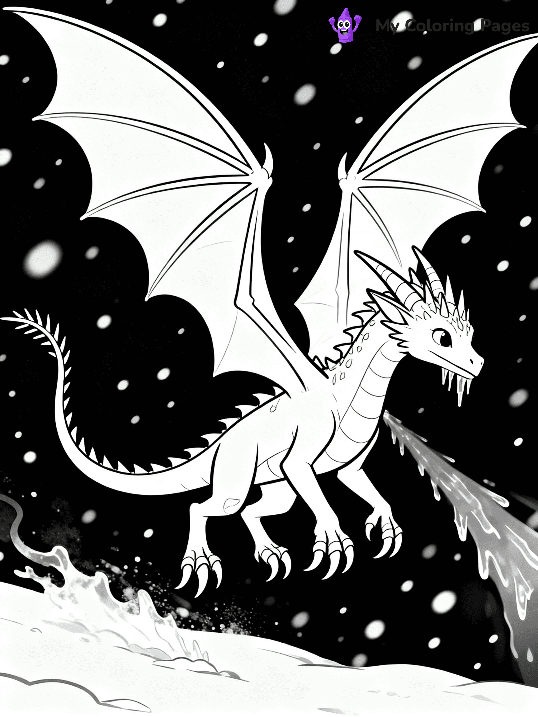 Icewing Coloring Pages - 25