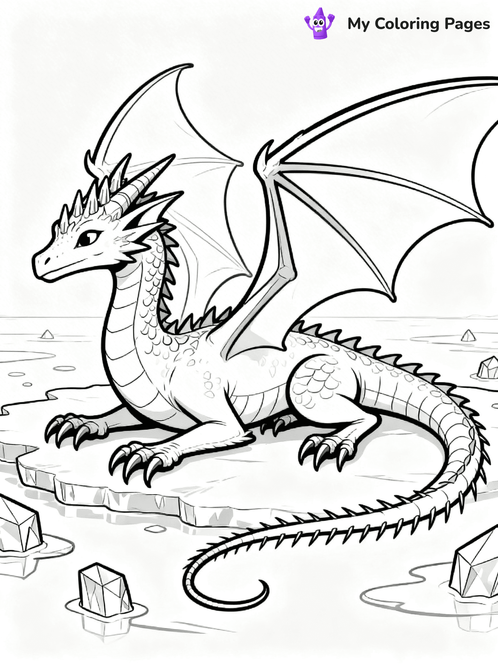 Icewing Coloring Pages - 24