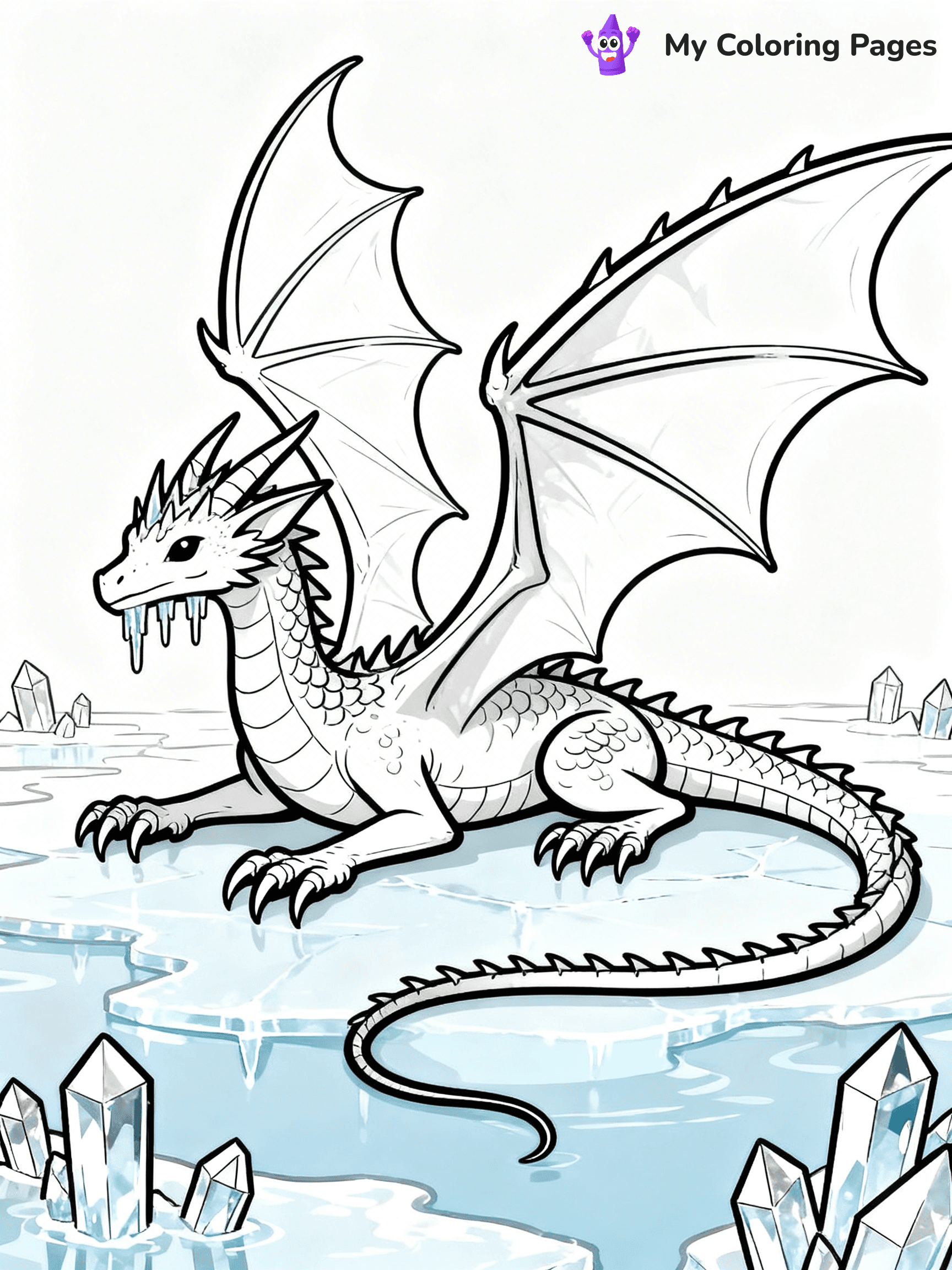 Icewing Coloring Pages - 22