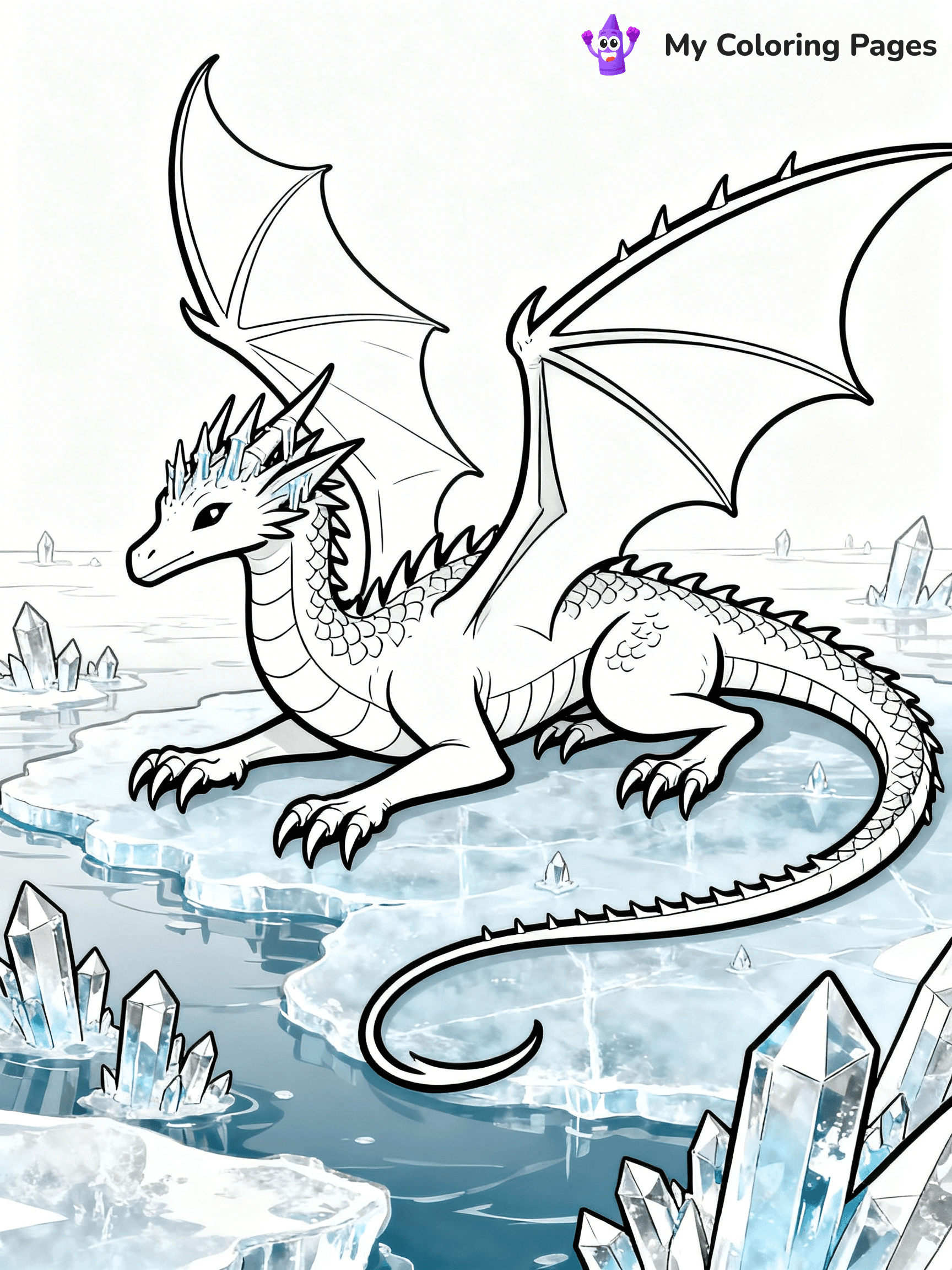 Icewing Coloring Pages - 21