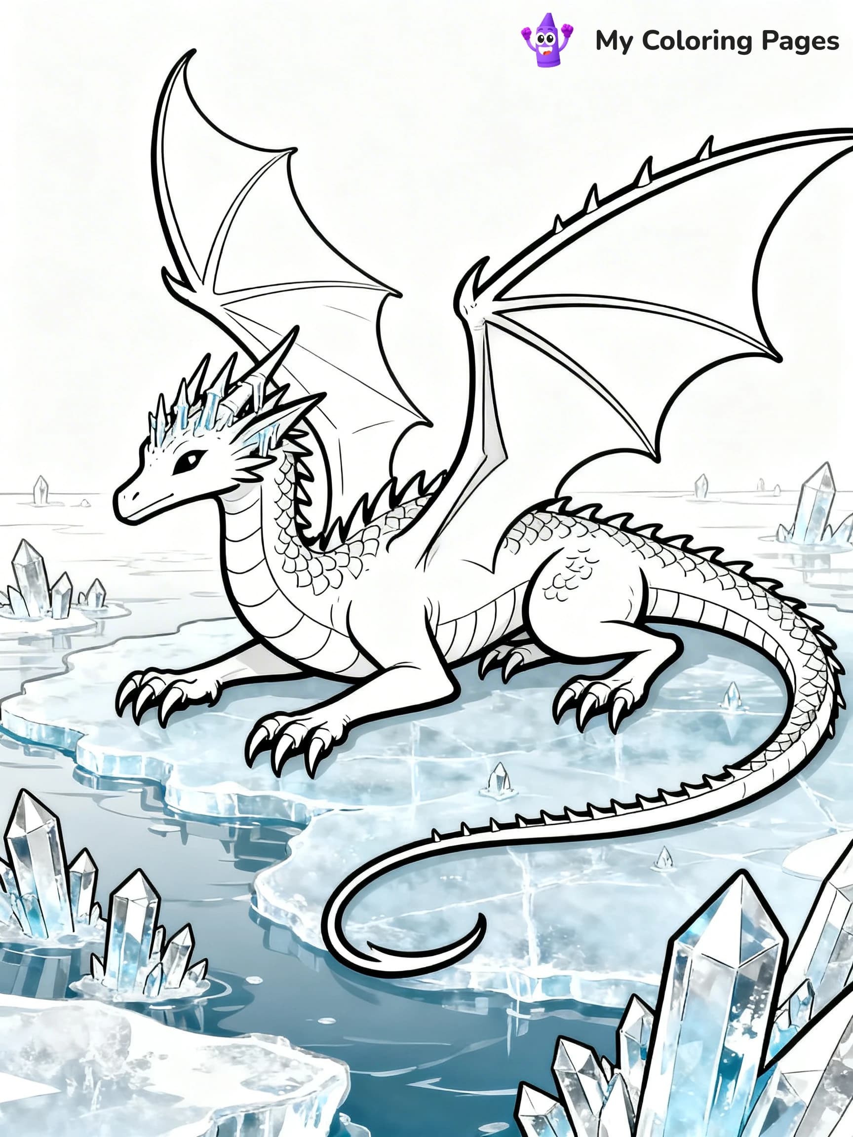 Icewing Coloring Pages - 21
