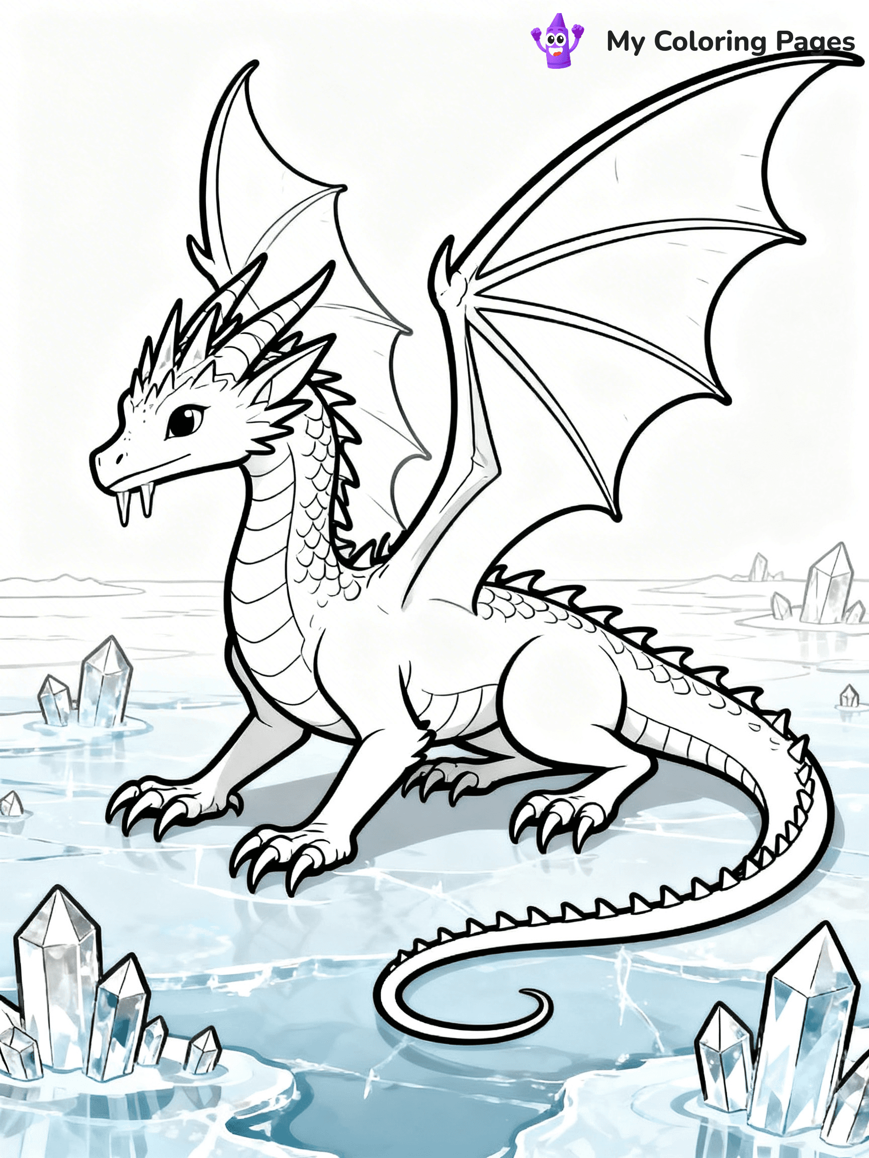 Icewing Coloring Pages - 20