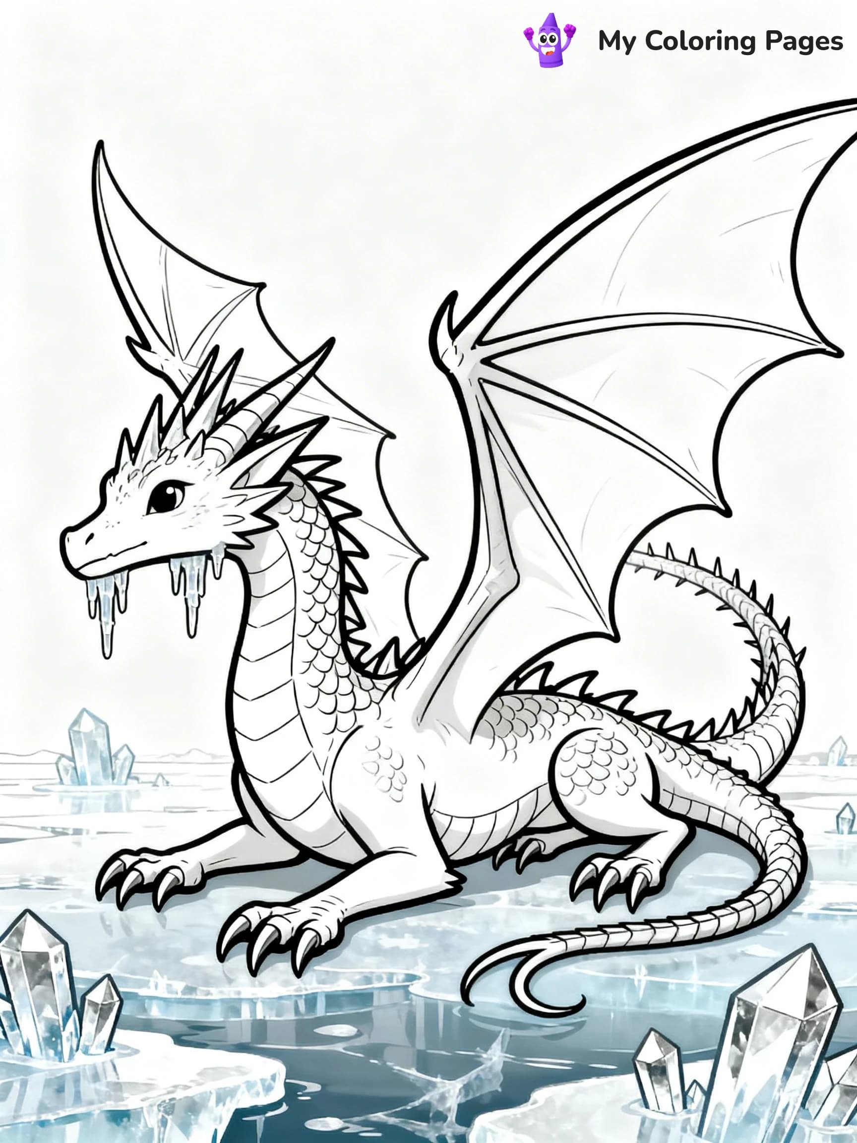 Icewing Coloring Pages - 19