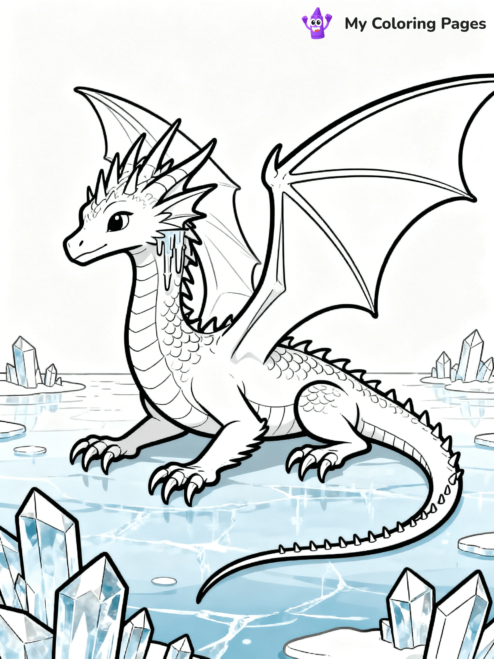 Icewing Coloring Pages - 18