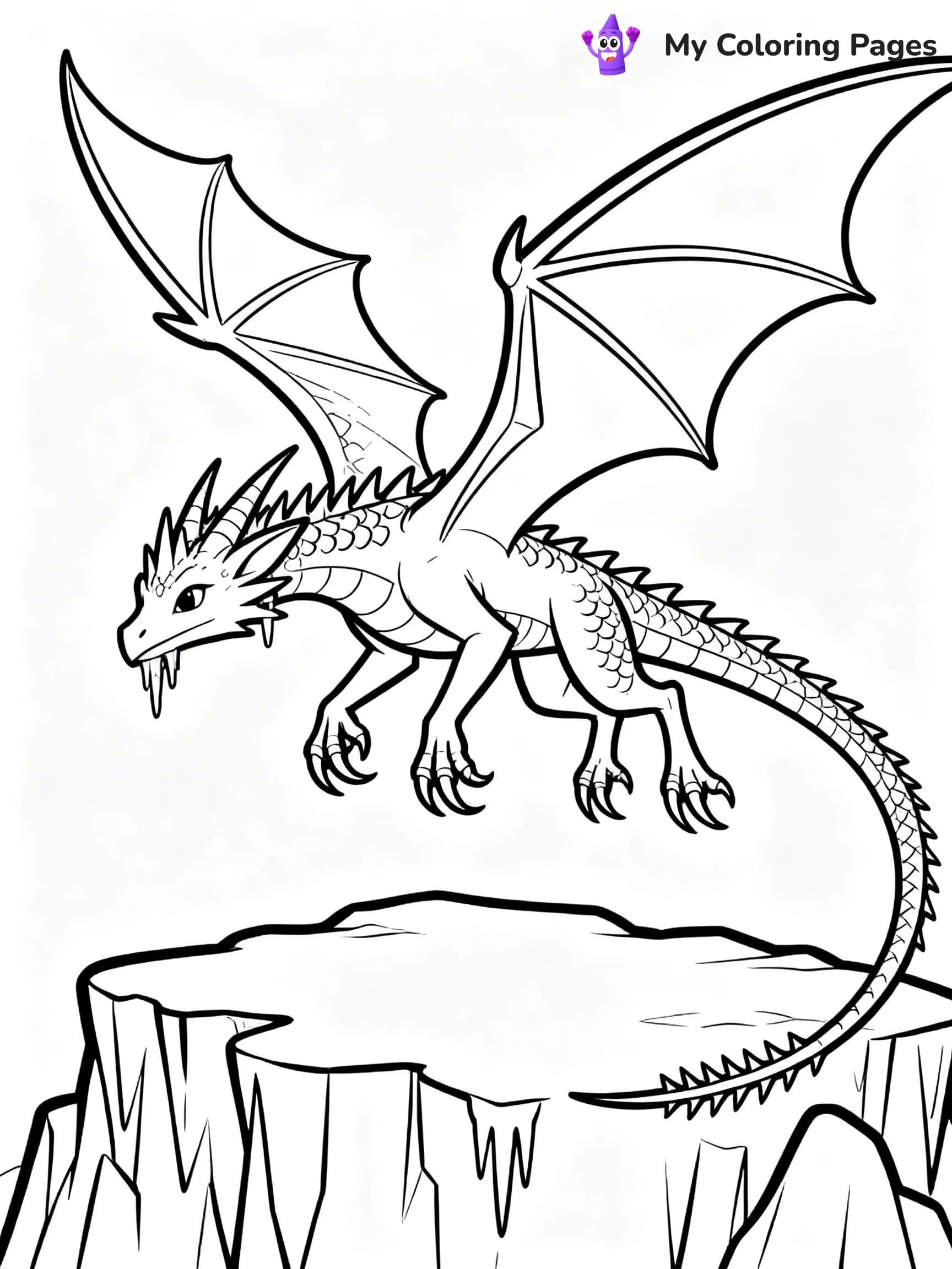 Icewing Coloring Pages - 13