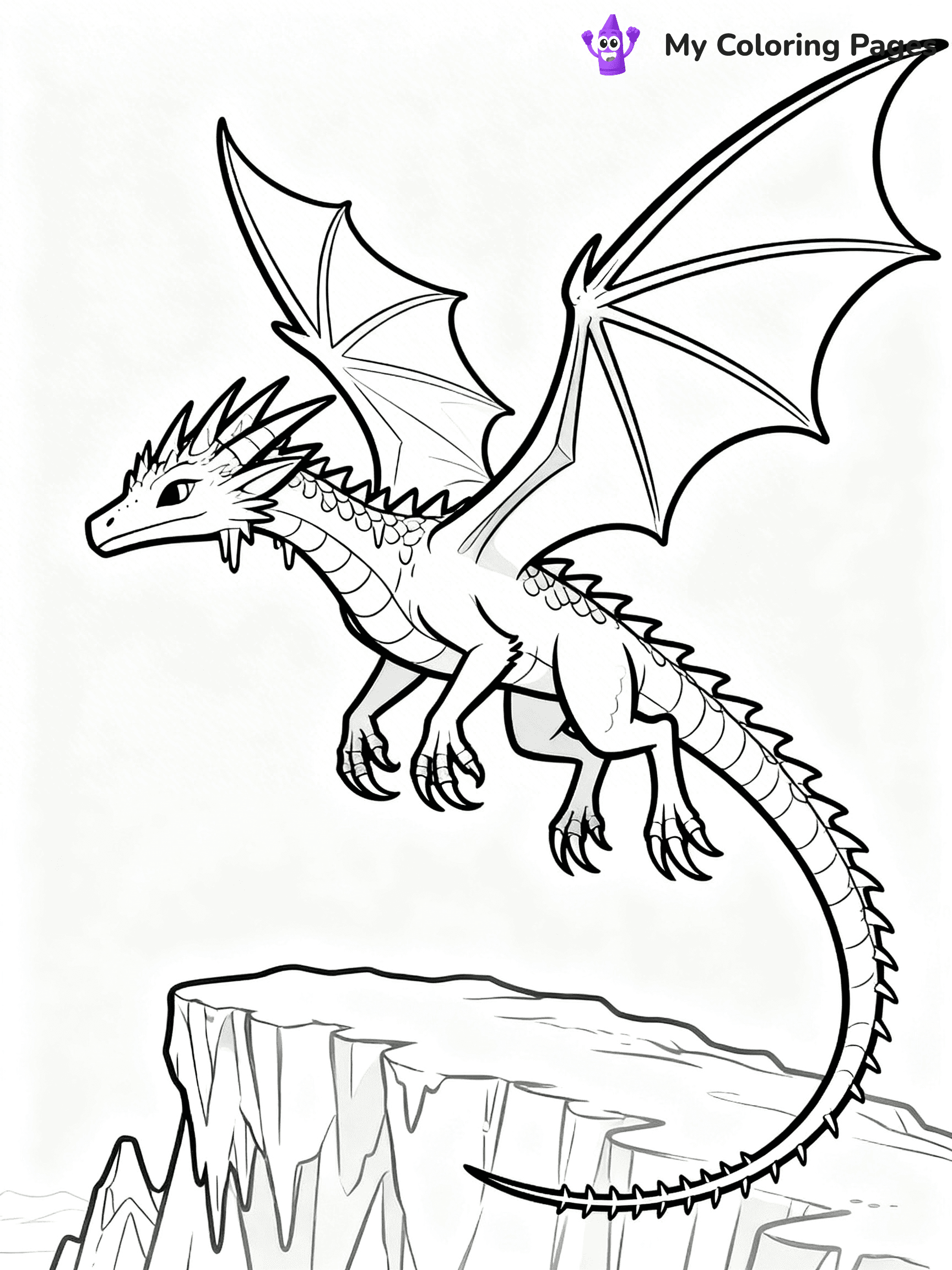 Icewing Coloring Pages - 12