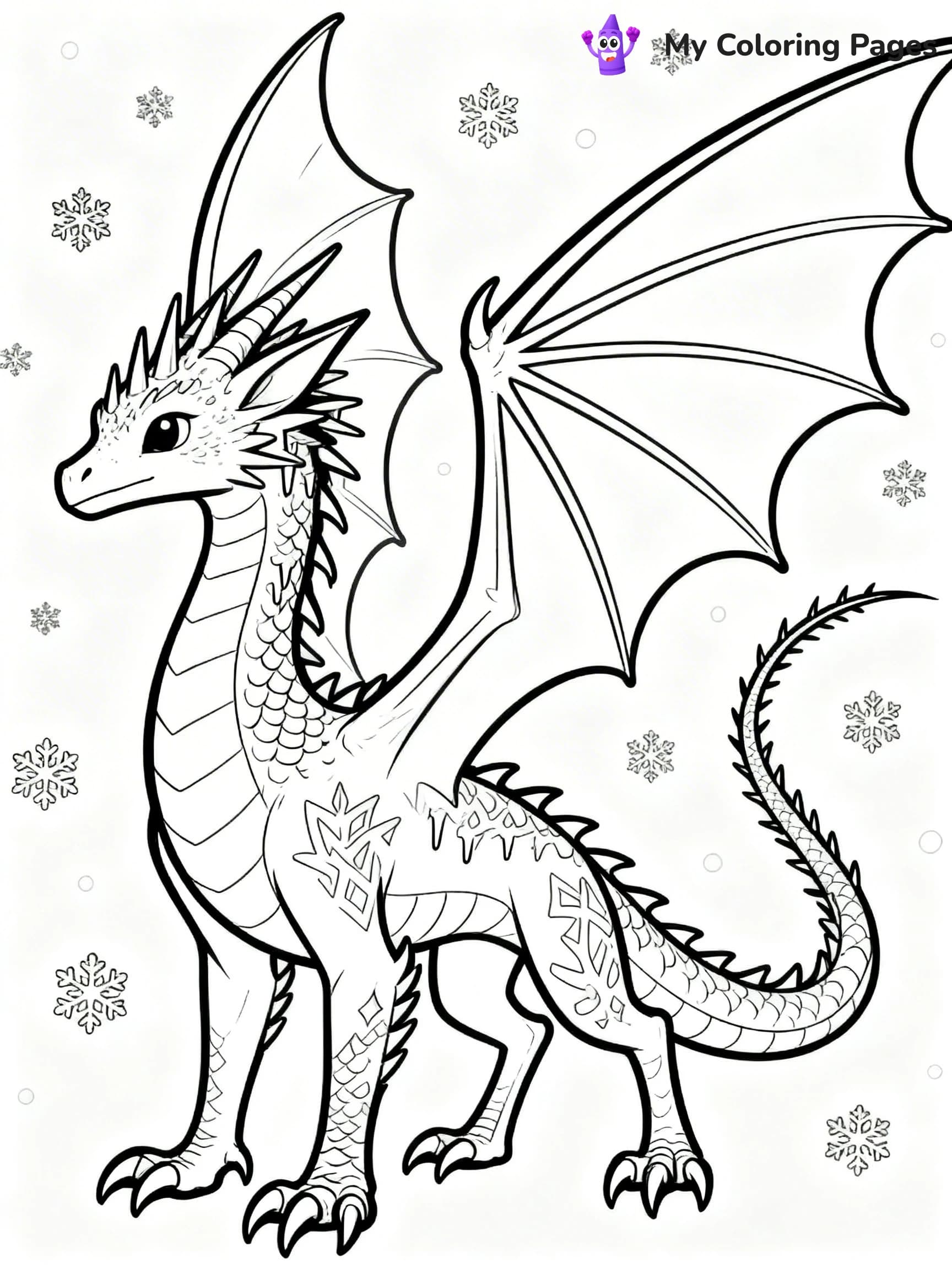 Icewing Coloring Pages - 11