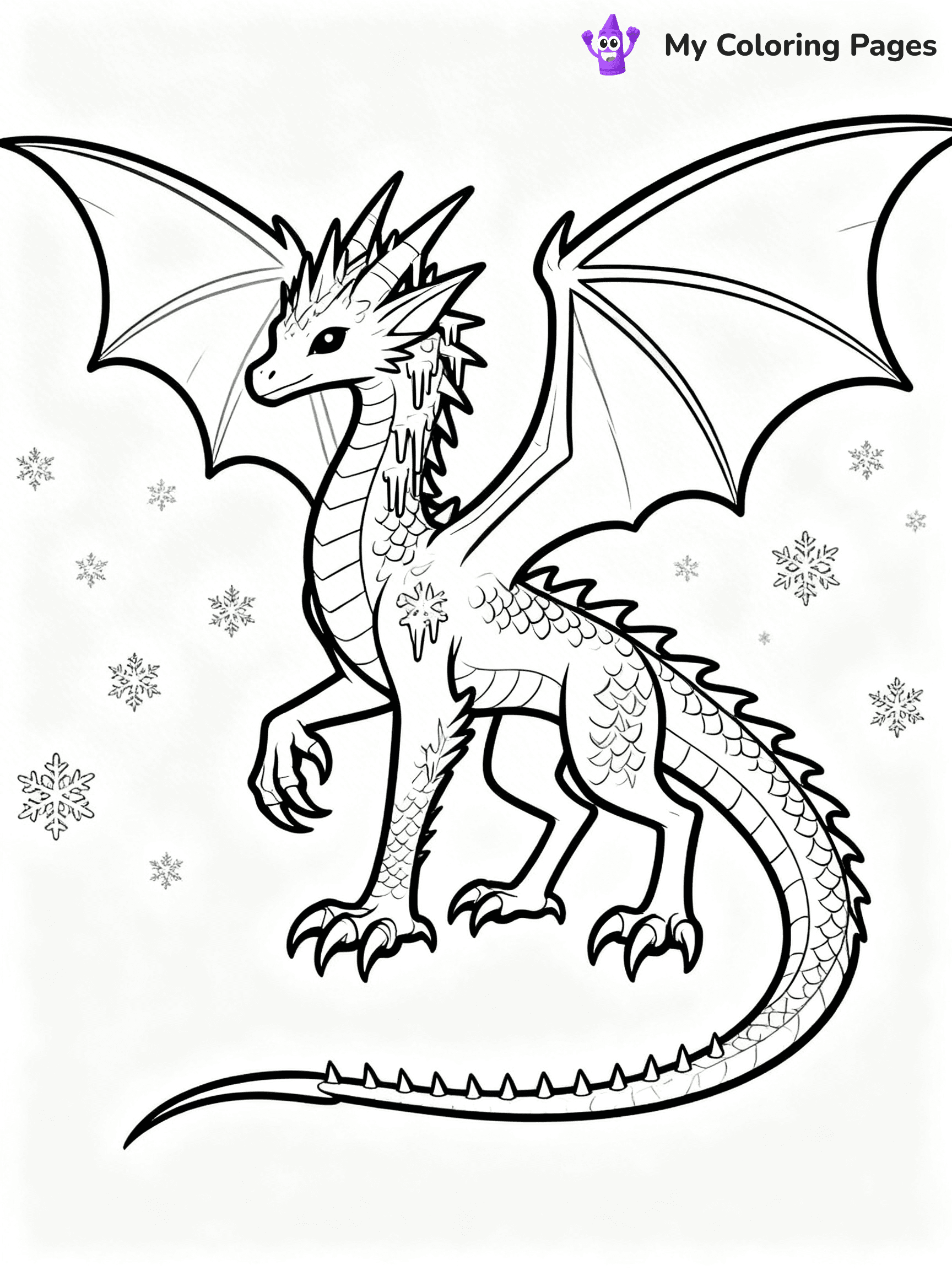 Icewing Coloring Pages - 9