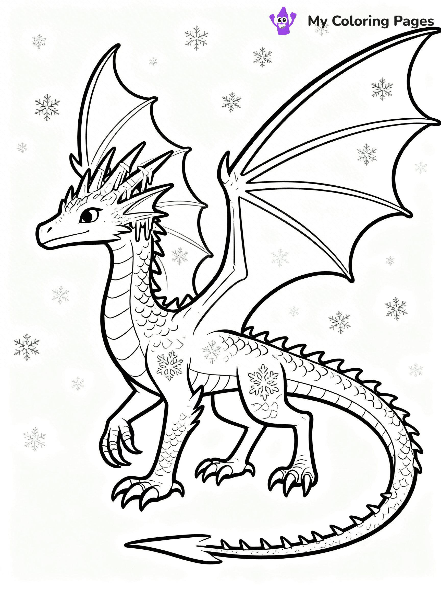 Icewing Coloring Pages - 7