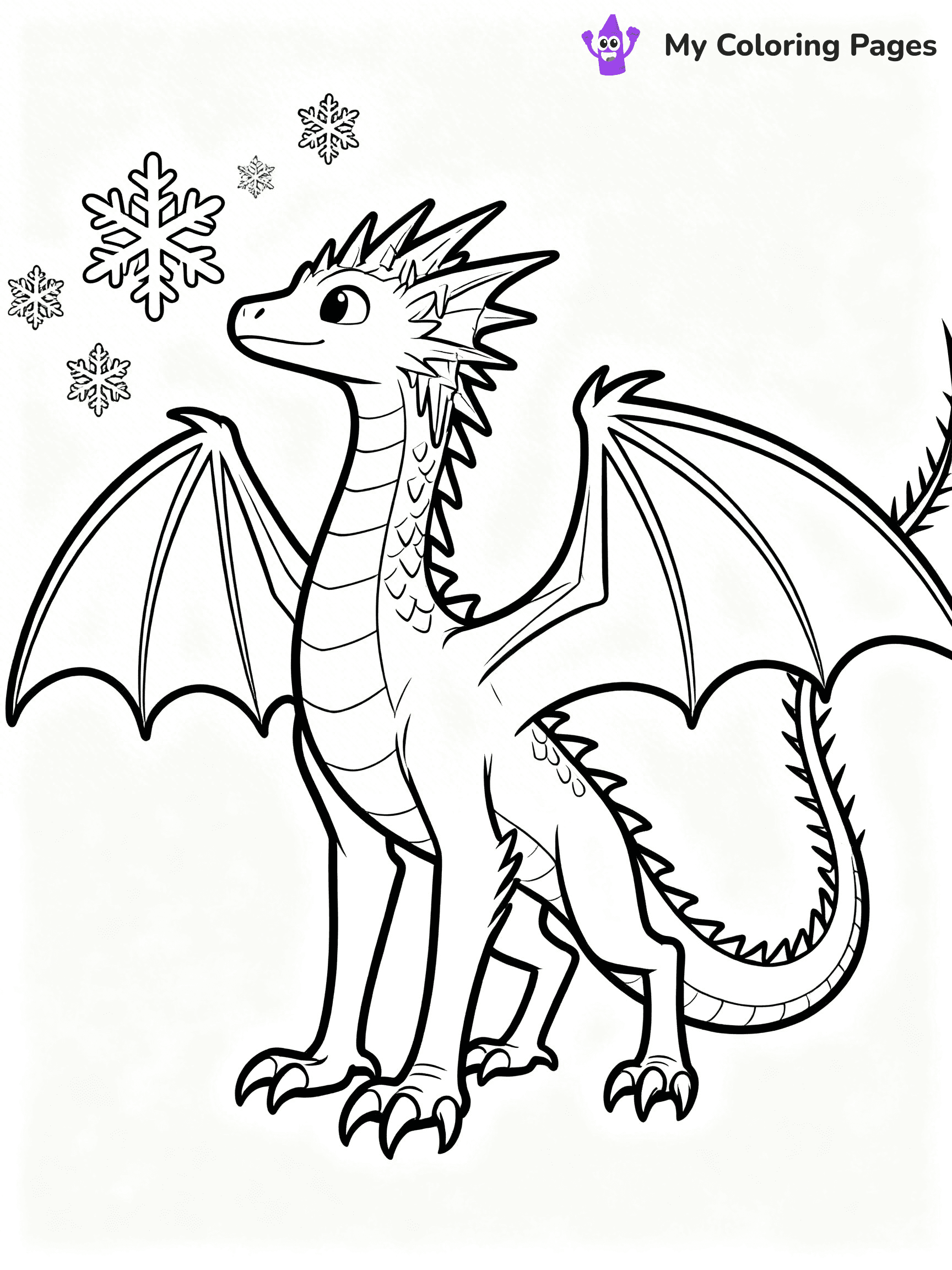 Icewing Coloring Pages - 6