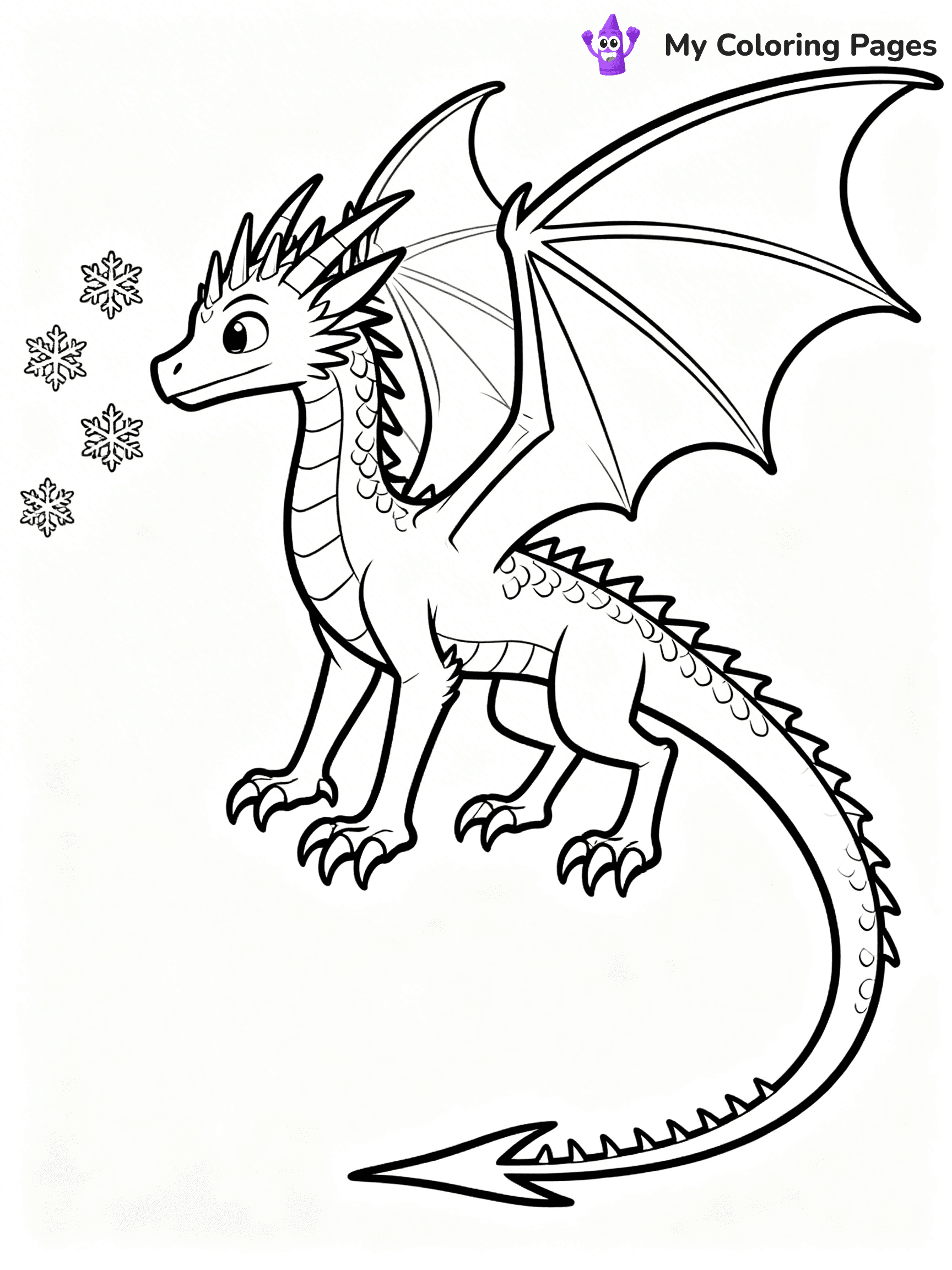 Icewing Coloring Pages - 5