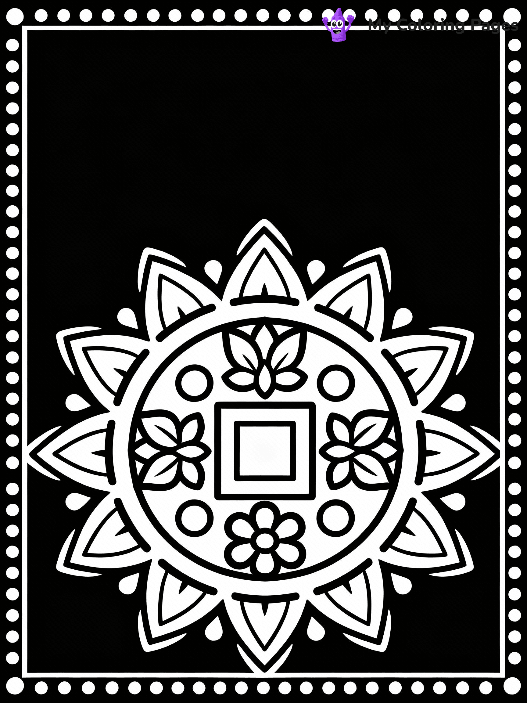 Diwali Coloring Pages - 19