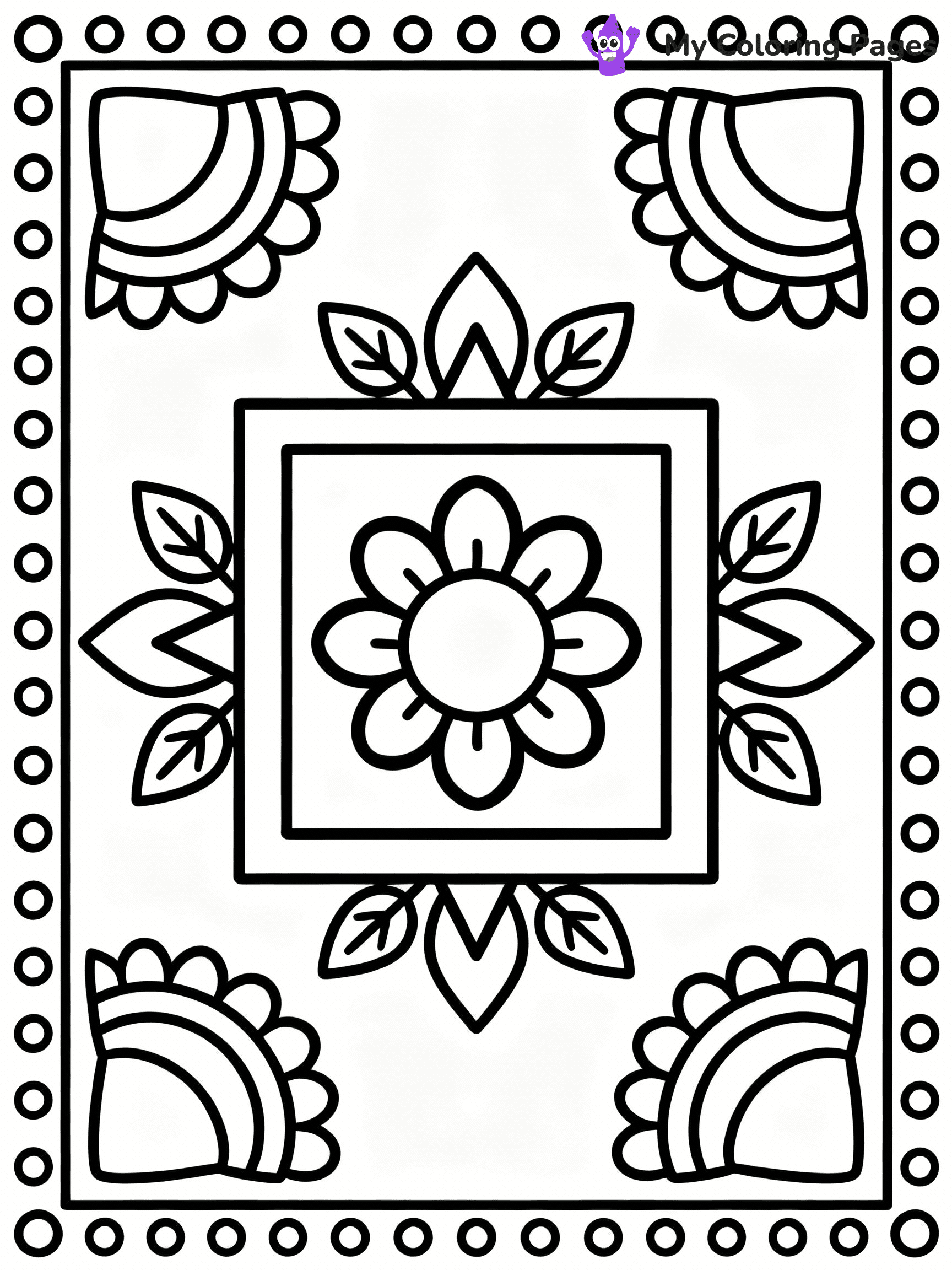 Diwali Coloring Pages - 17