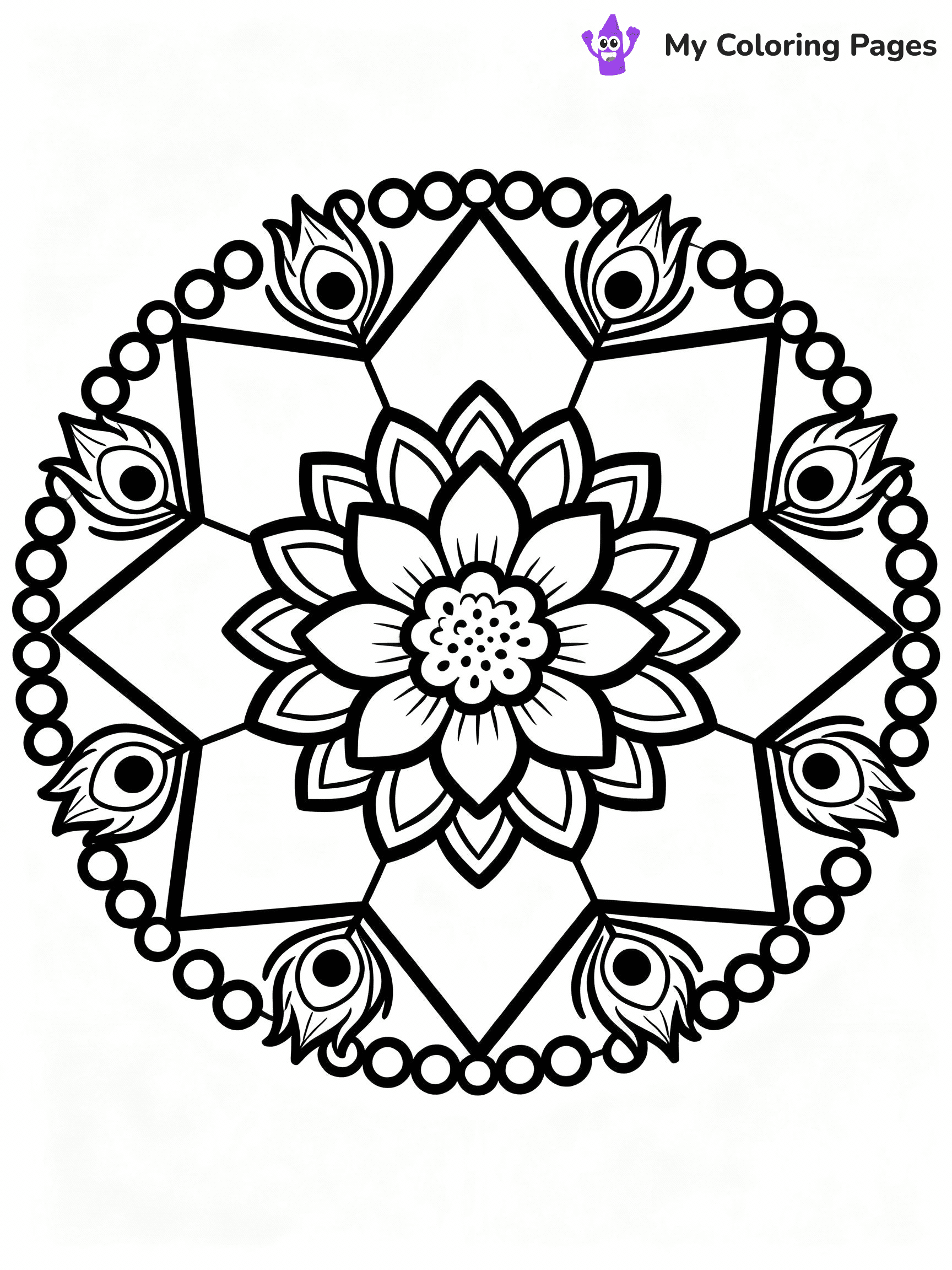 Diwali Coloring Pages - 16