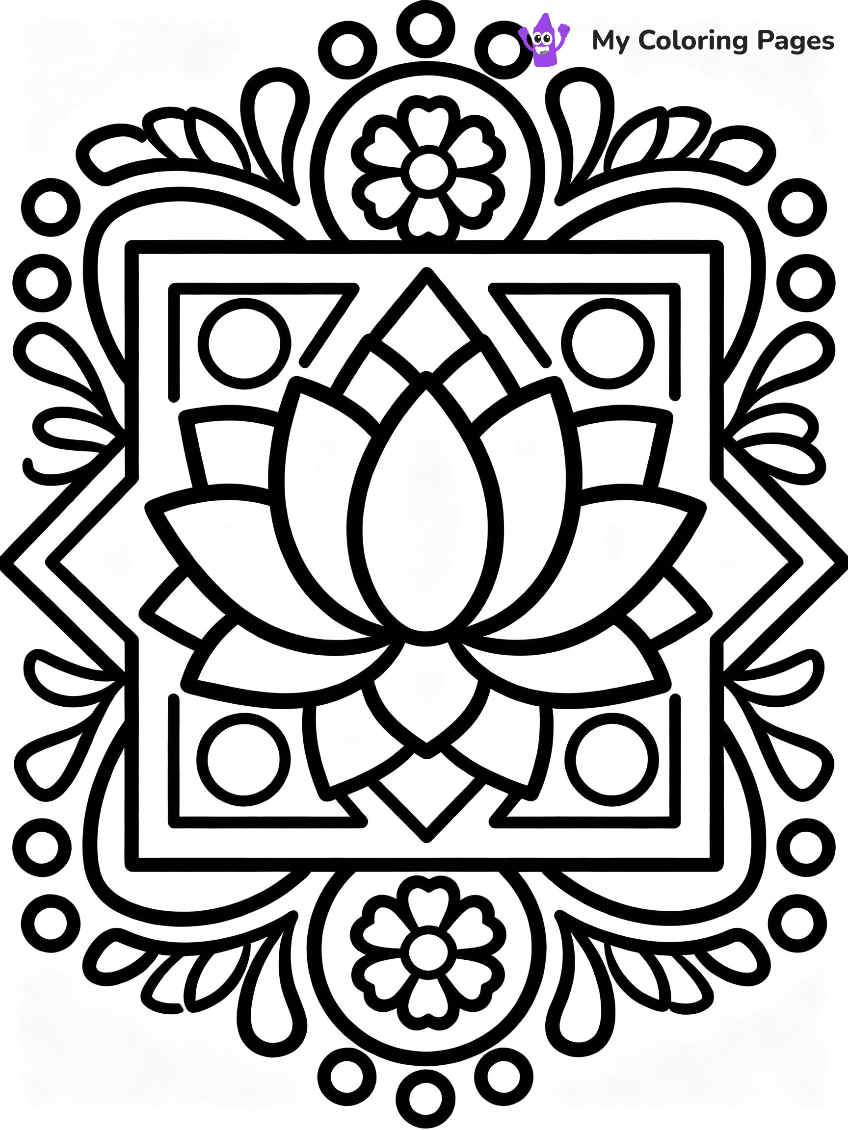 Diwali Coloring Pages - 14