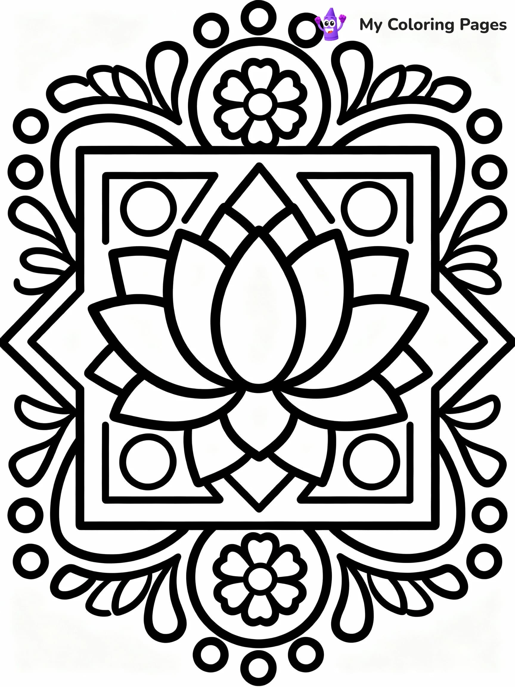 Diwali Coloring Pages - 14