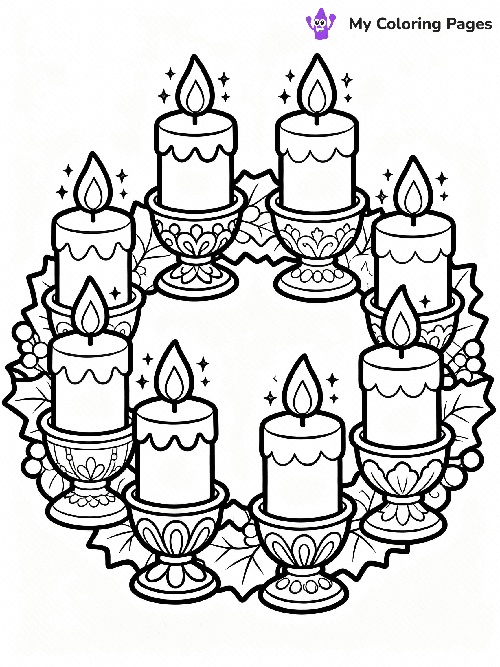 Diwali Coloring Pages - 11