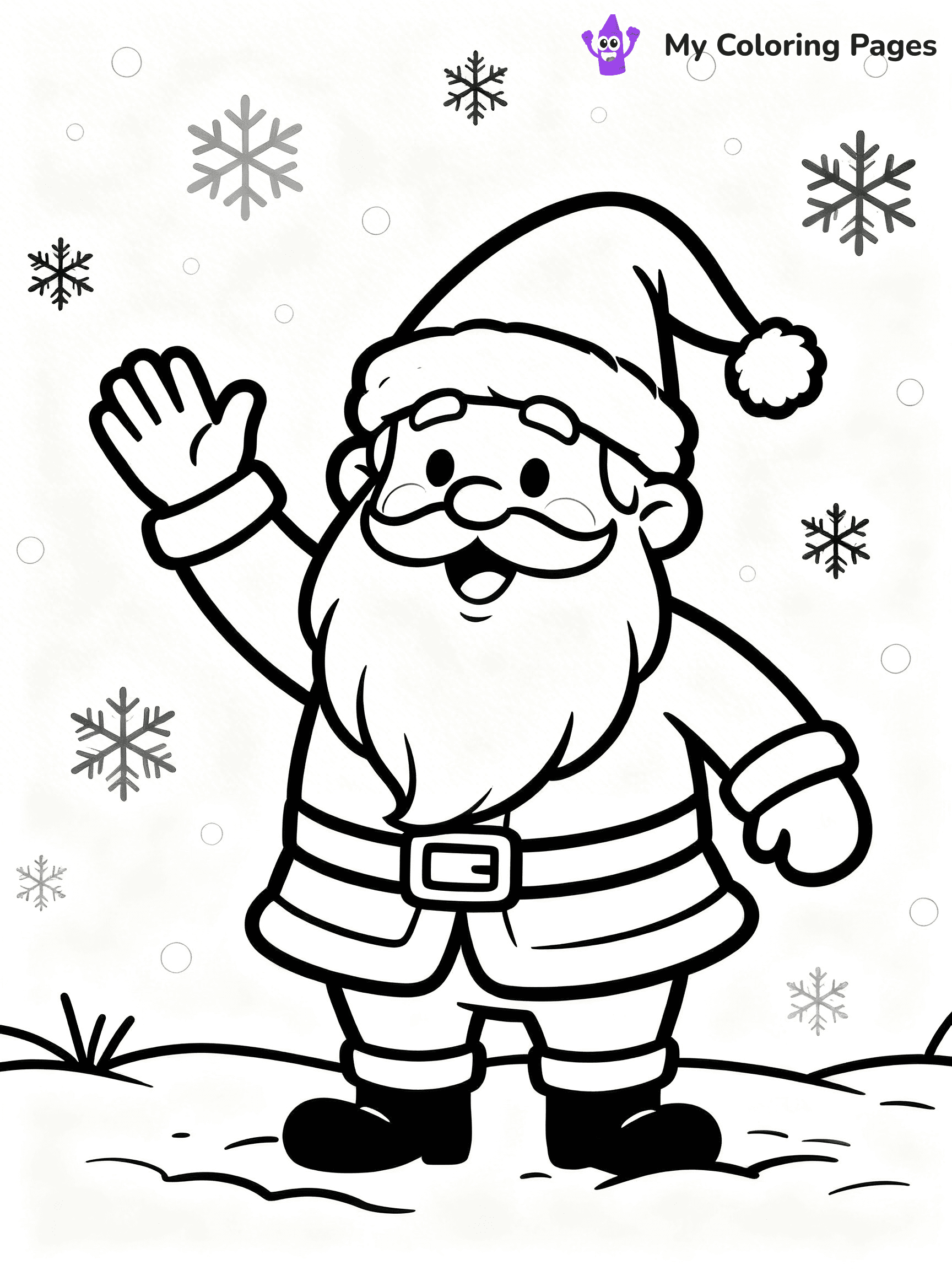 Christmas Gnome Coloring Pages - 27