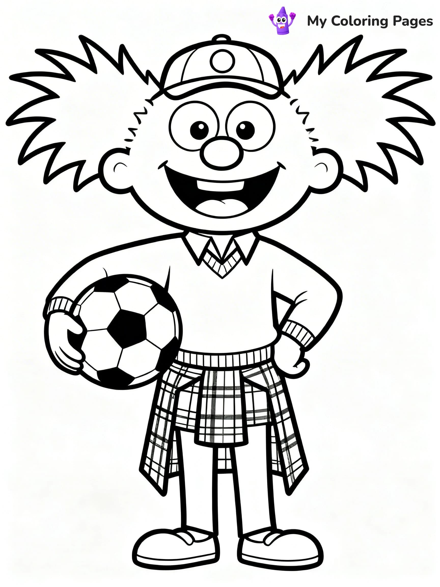 Hey Arnold Coloring Pages - 17