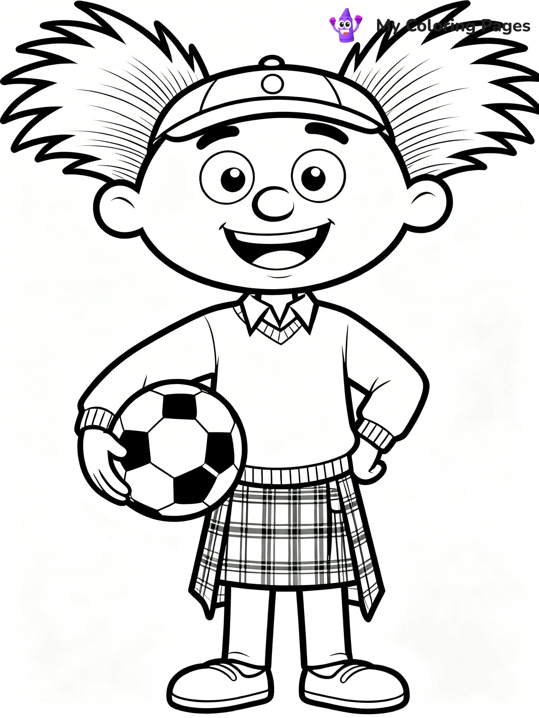 Hey Arnold Coloring Pages - 16