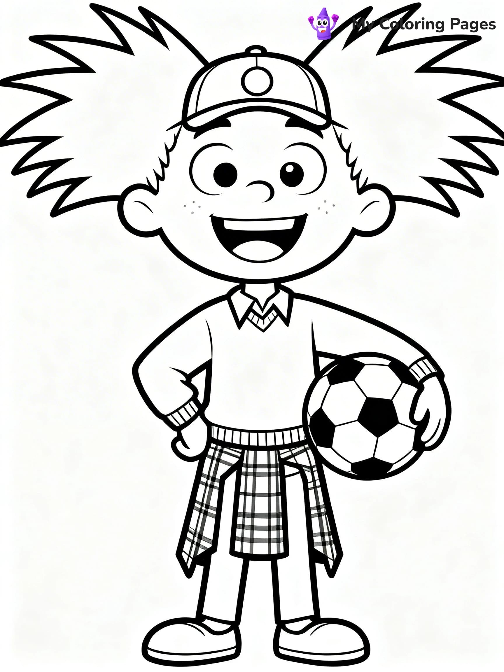 Hey Arnold Coloring Pages - 14