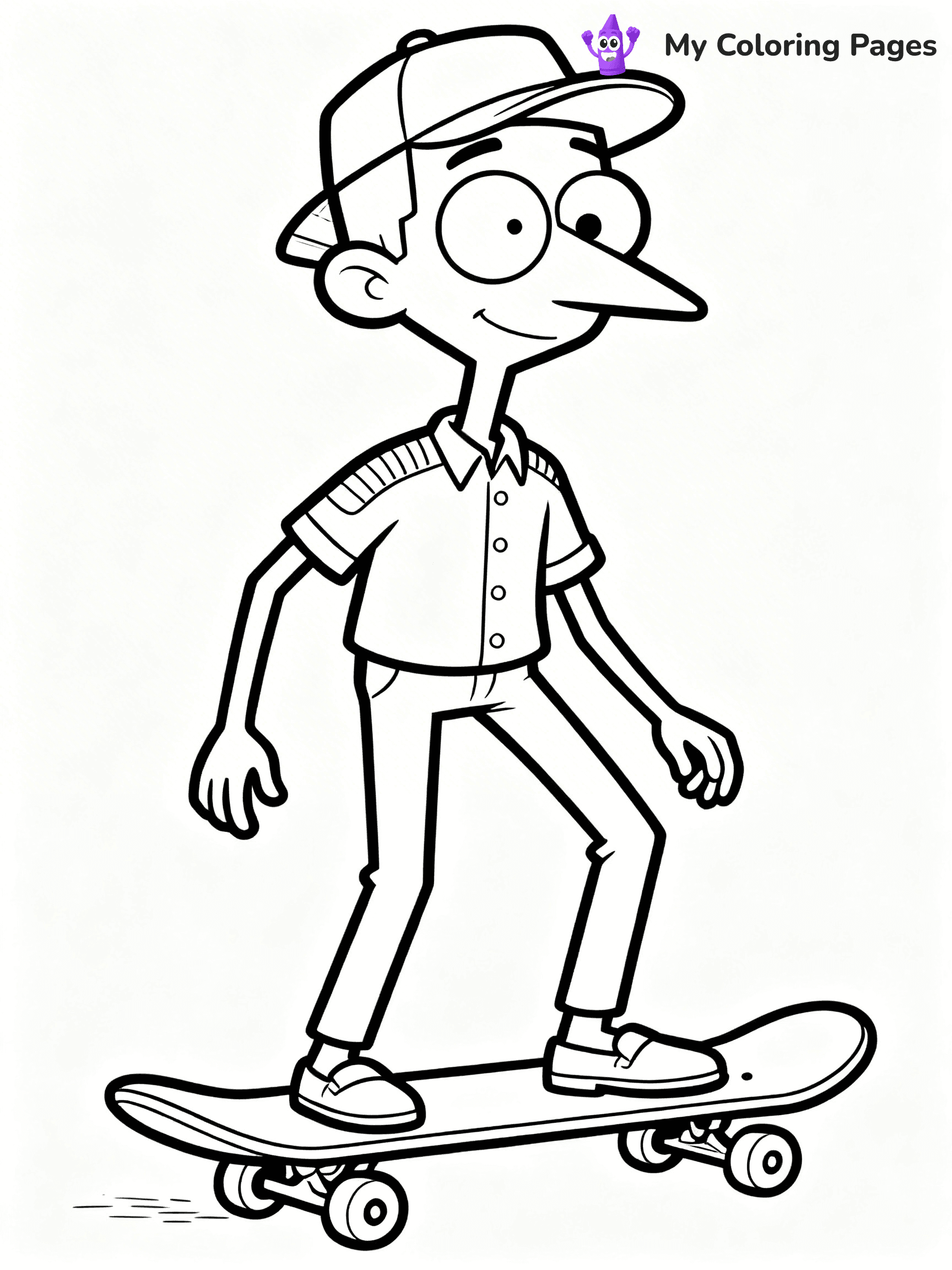 Hey Arnold Coloring Pages - 7