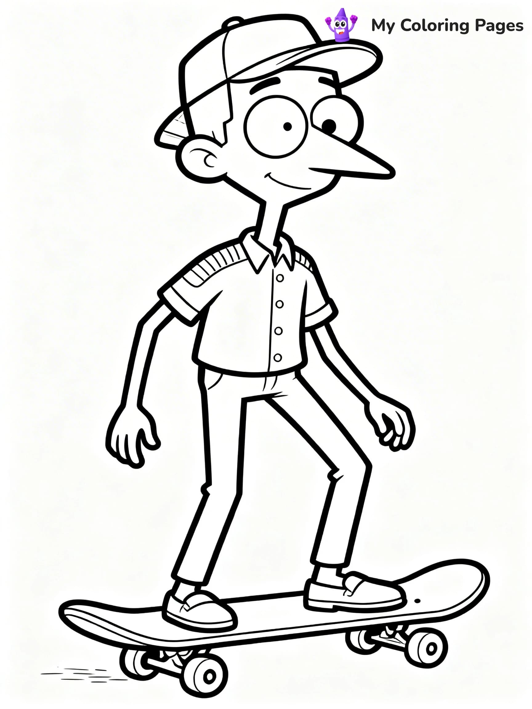 Hey Arnold Coloring Pages - 11